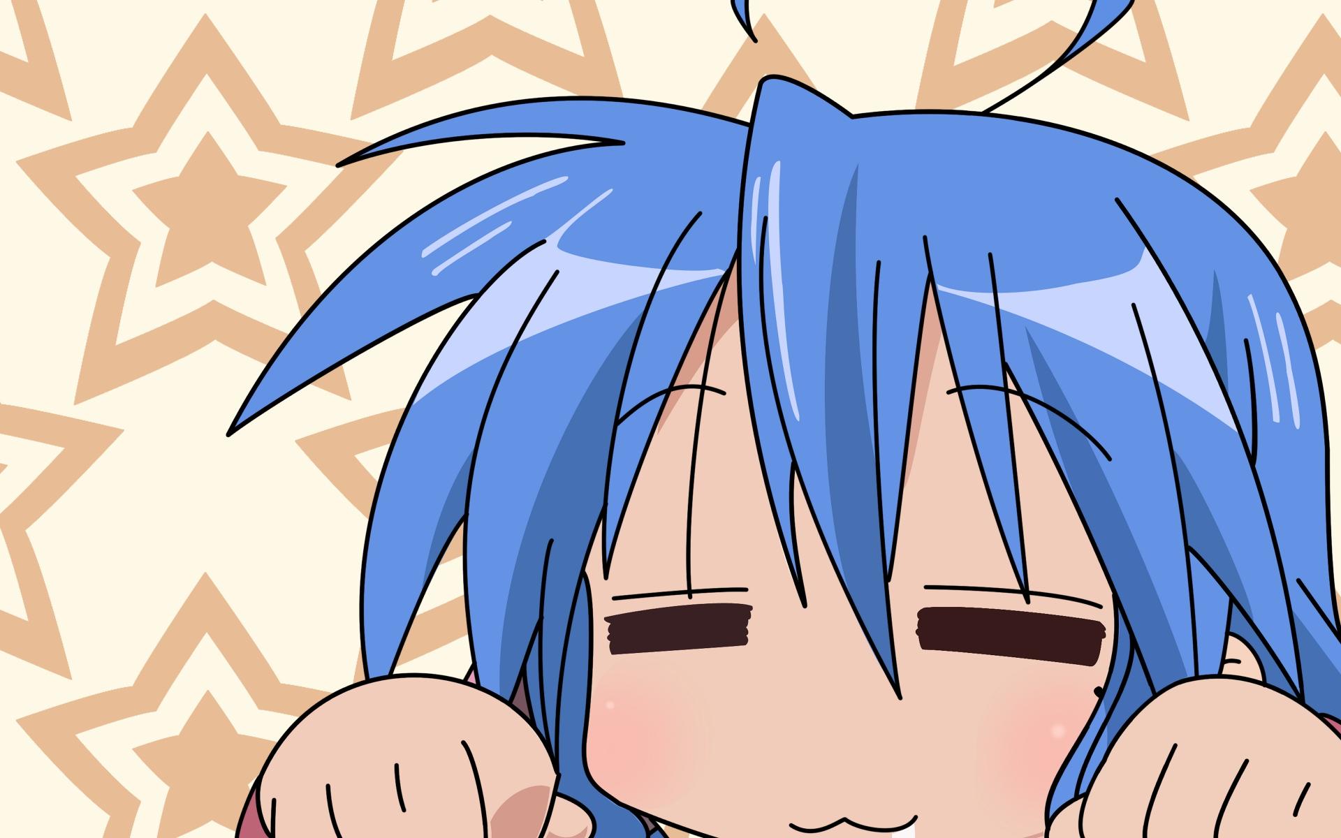 1920x1200 izumi konata lucky star. konachan.com.com Anime Wallpaper