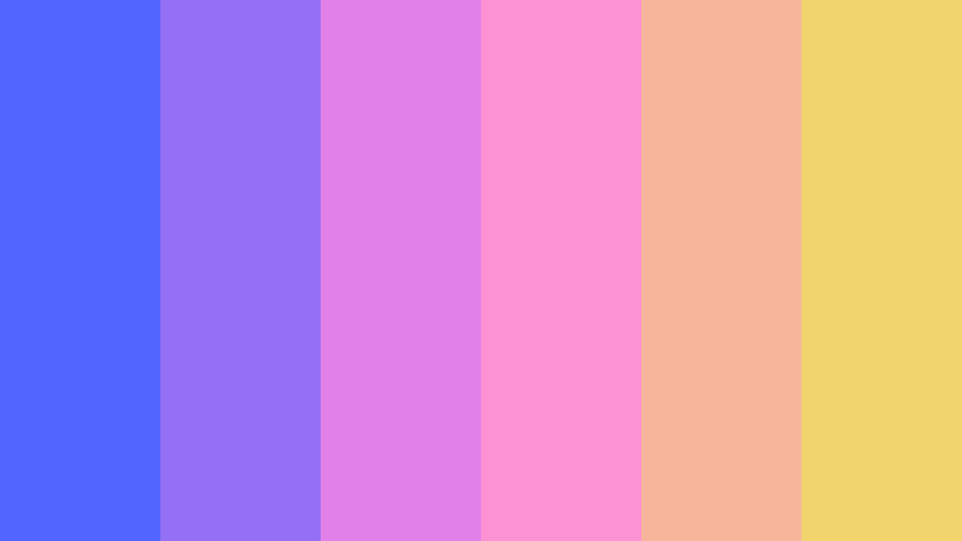 1920x1080 Blue, Pink & Yellow Gradient Color Scheme Blue
