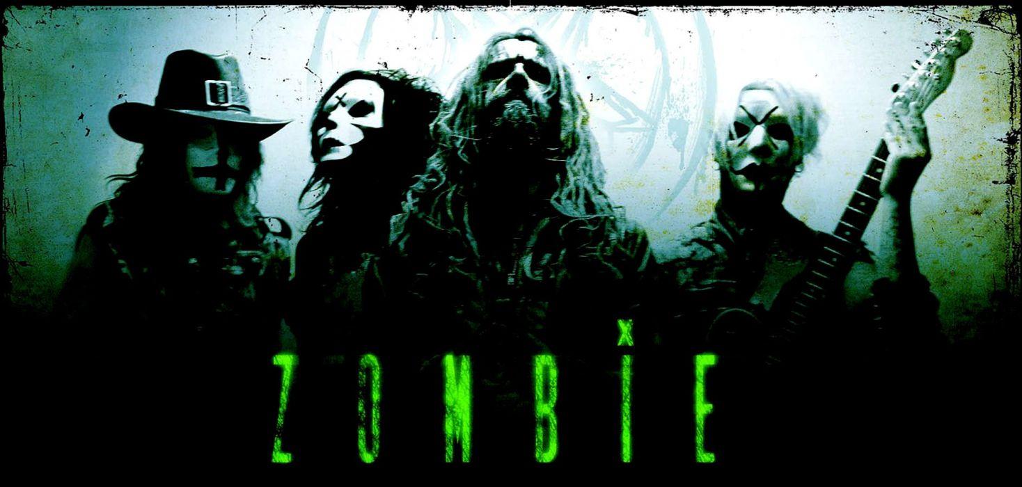 1468x700 ROB ZOMBIE Industrial Metal Heavy White Zombie Rob Zombie White 52