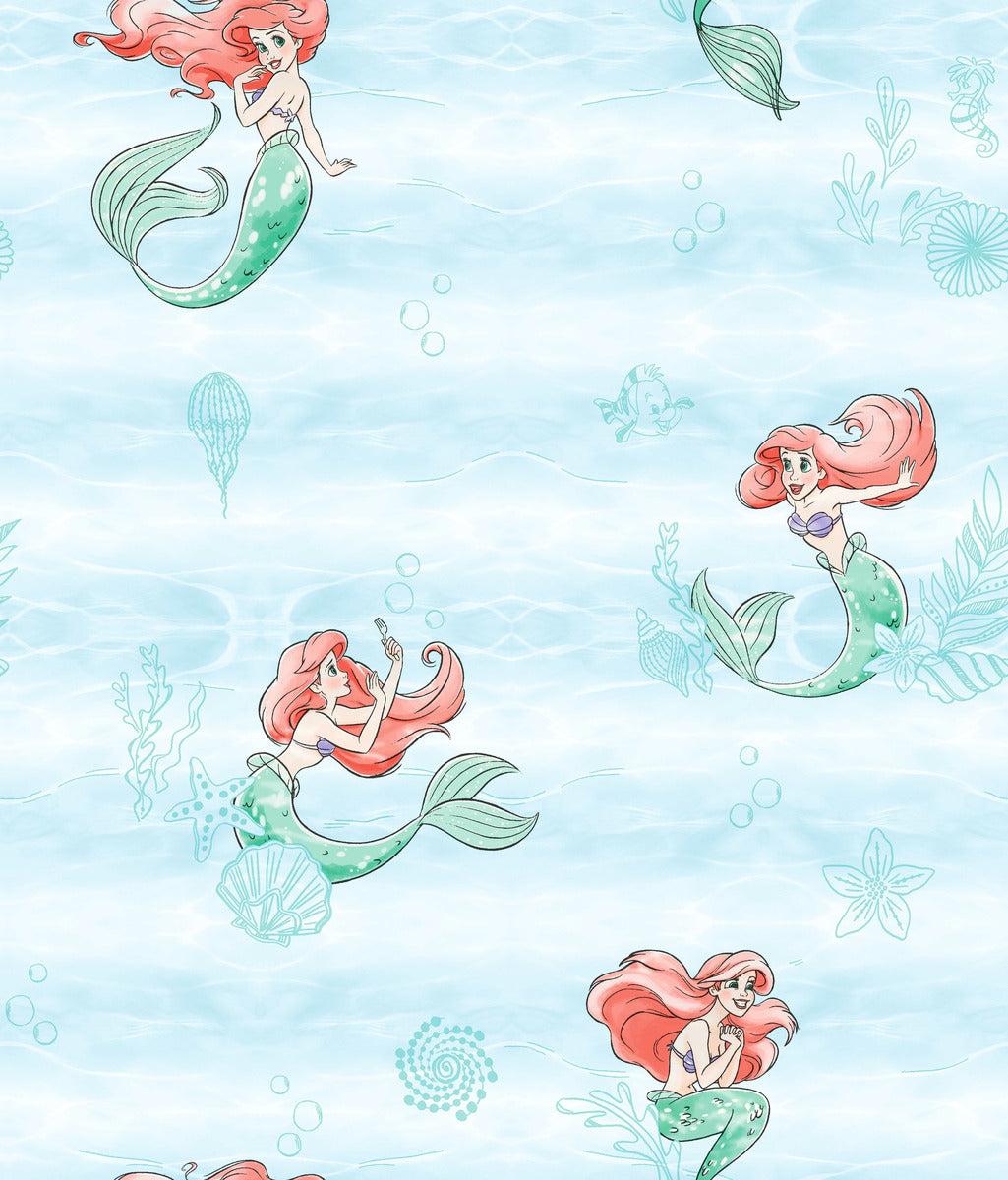 1025x1200 Disney Kids Vol. 4 The Little Mermaid Swim Wallpaper