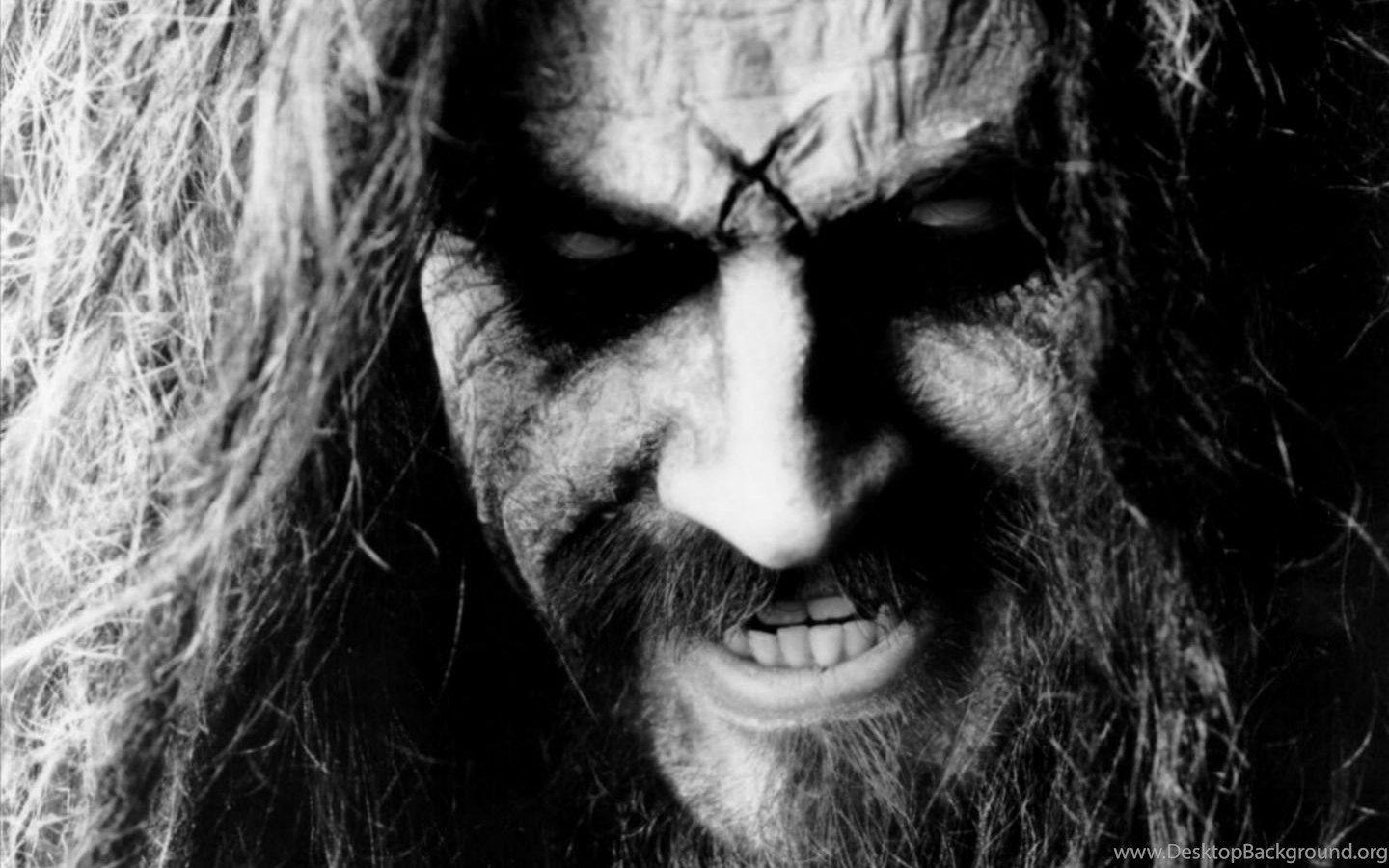 1440x900 ROB ZOMBIE Industrial Metal Heavy White zombie Rob Zombie White