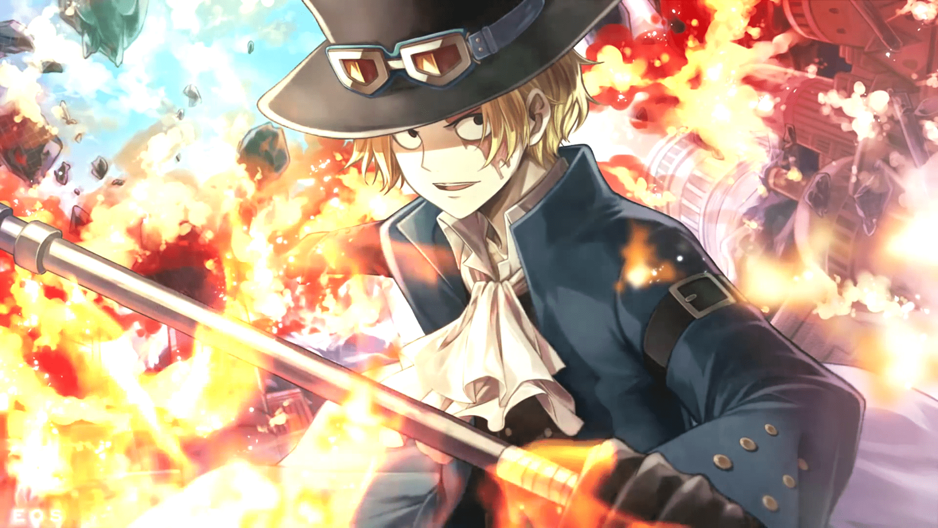 1920x1080 ONE PIECE Sabo Live Wallpaper