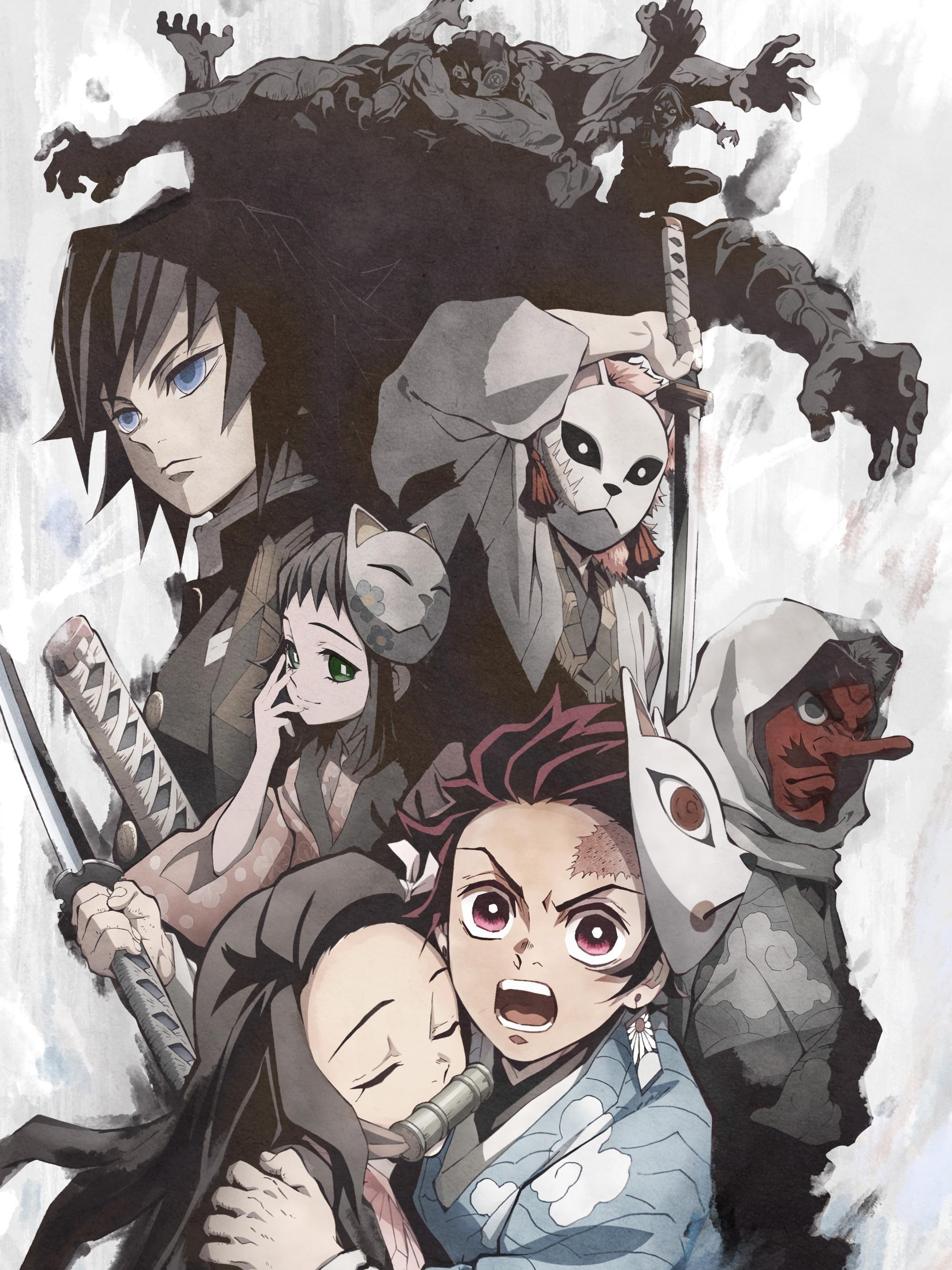 2048x2732 Demon Slayer: Kimetsu no Yaiba Phone Wallpaper