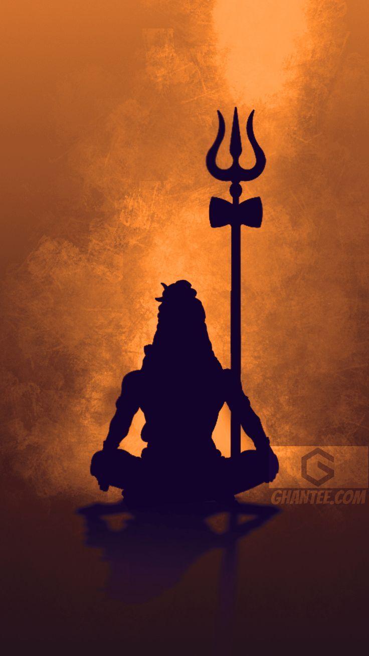 736x1308 lord shiva latest silhouette wallpaper