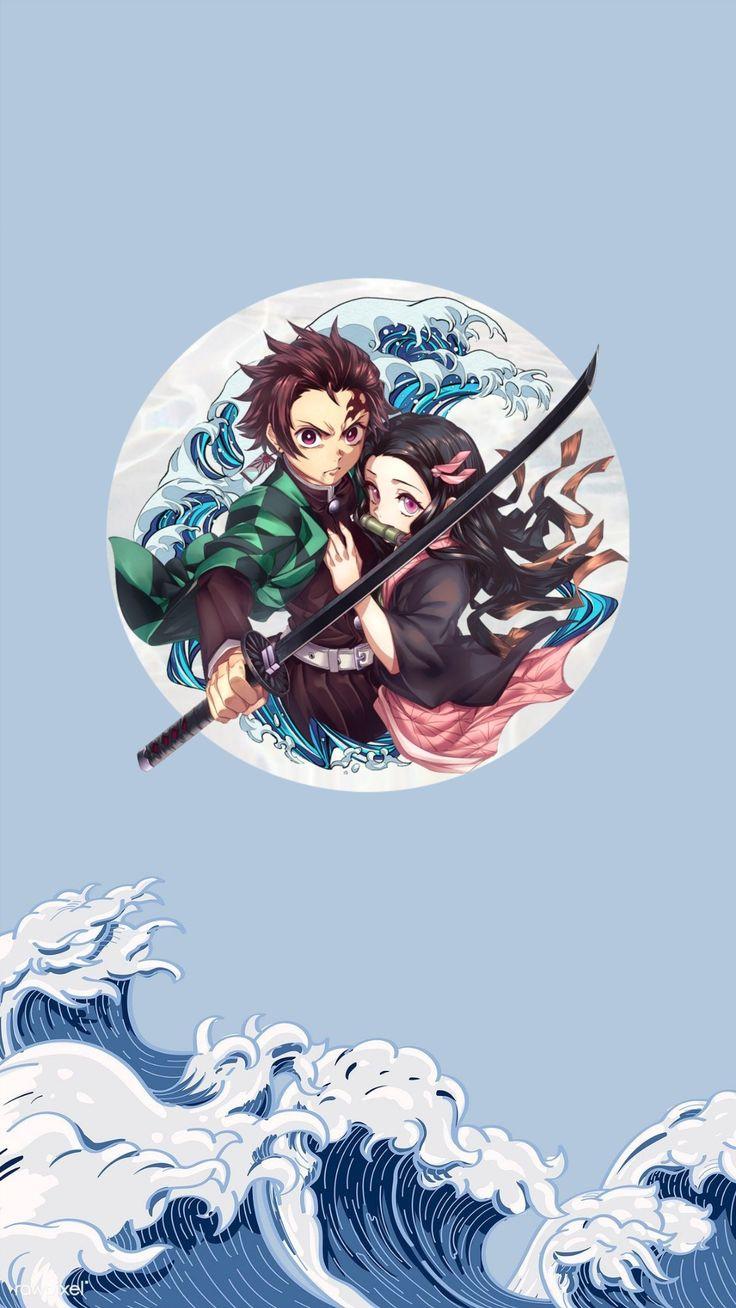 736x1308 Demon Slayer phone Wallpaper