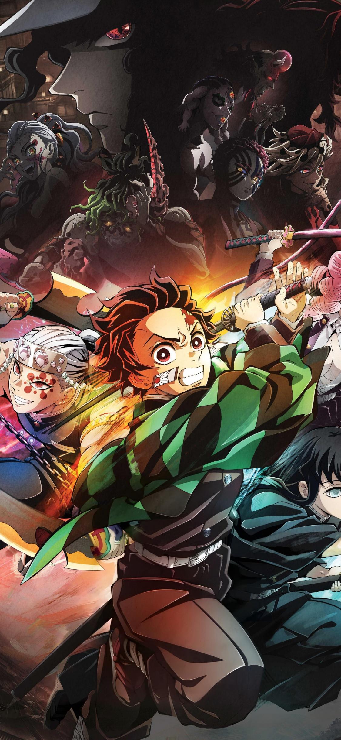 1125x2436 Demon Slayer: Kimetsu no Yaiba Wallpaper 4K, Tengen Uzui, Anime