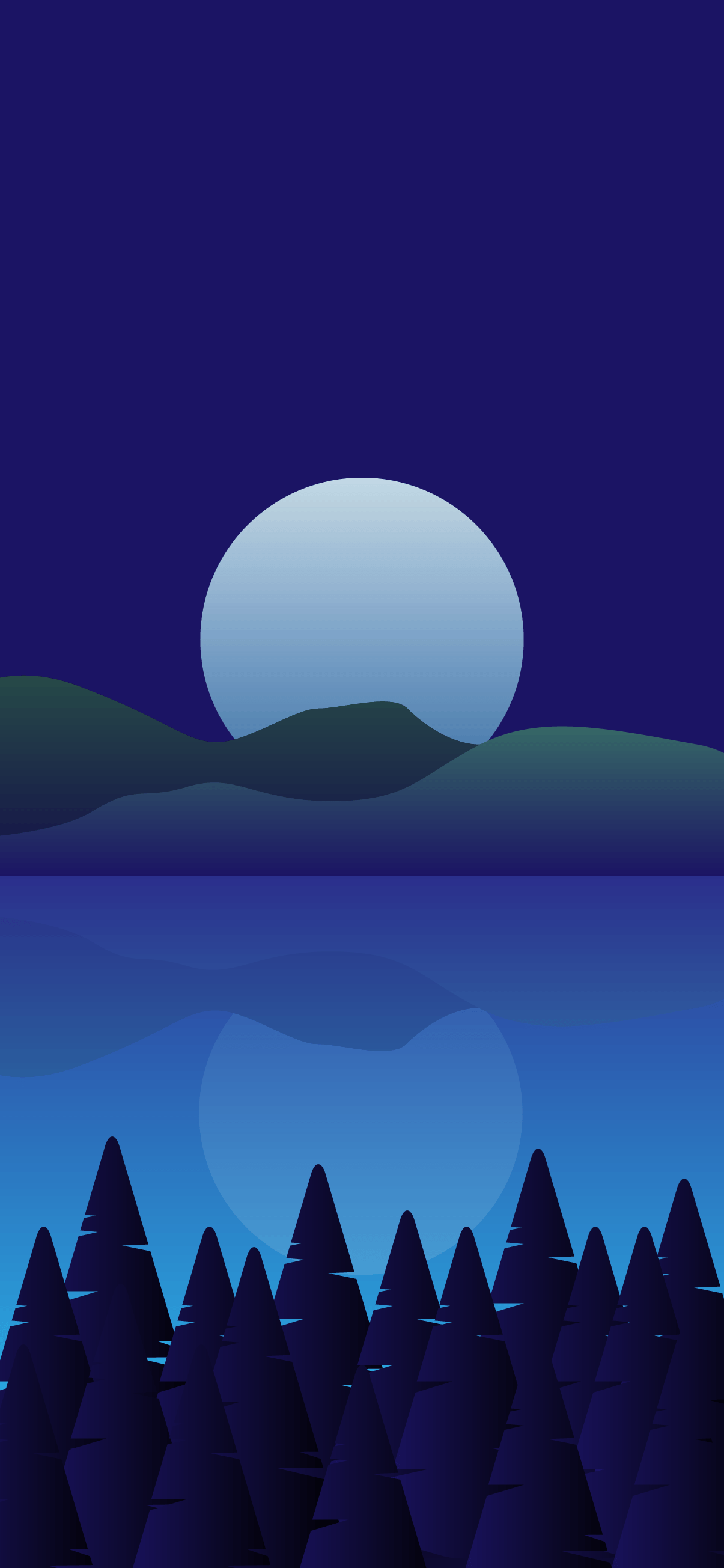 1205x2609 4k Minimalist Android Wallpaper