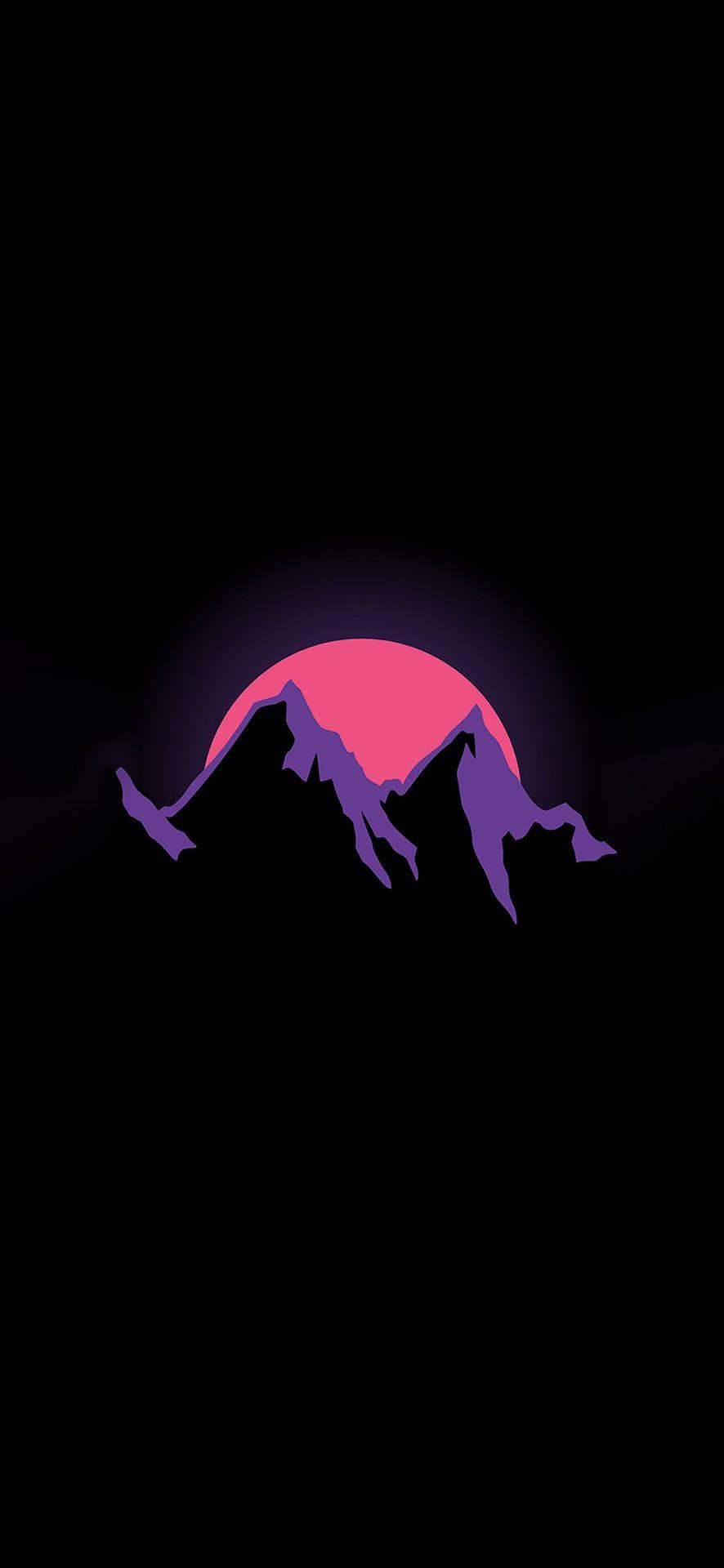 886x1920 Download Mountains Minimalist Phone Wallpaper
