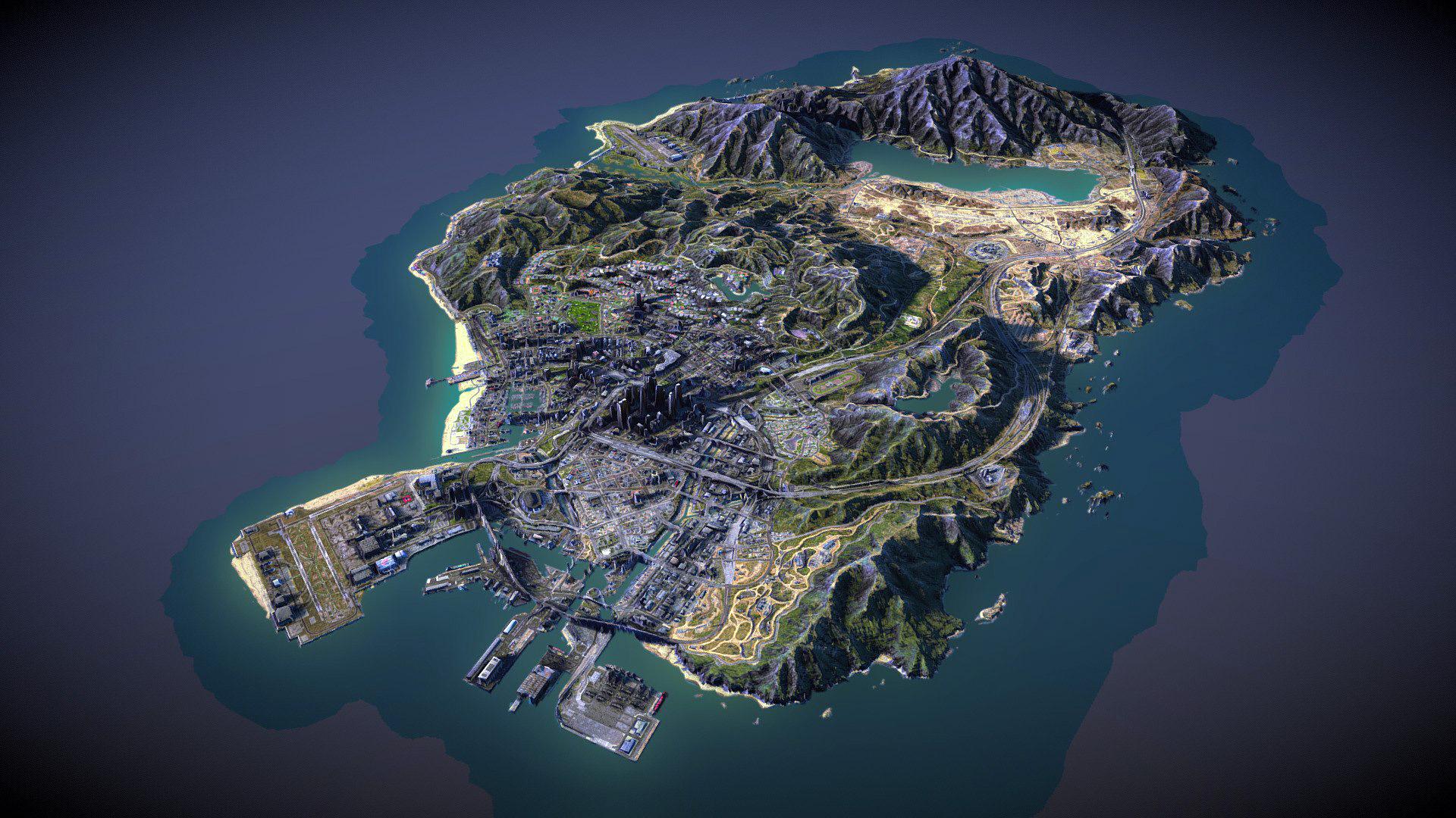 GTA 5 MAP Wallpapers - Top Free GTA 5 MAP Backgrounds - WallpaperAccess