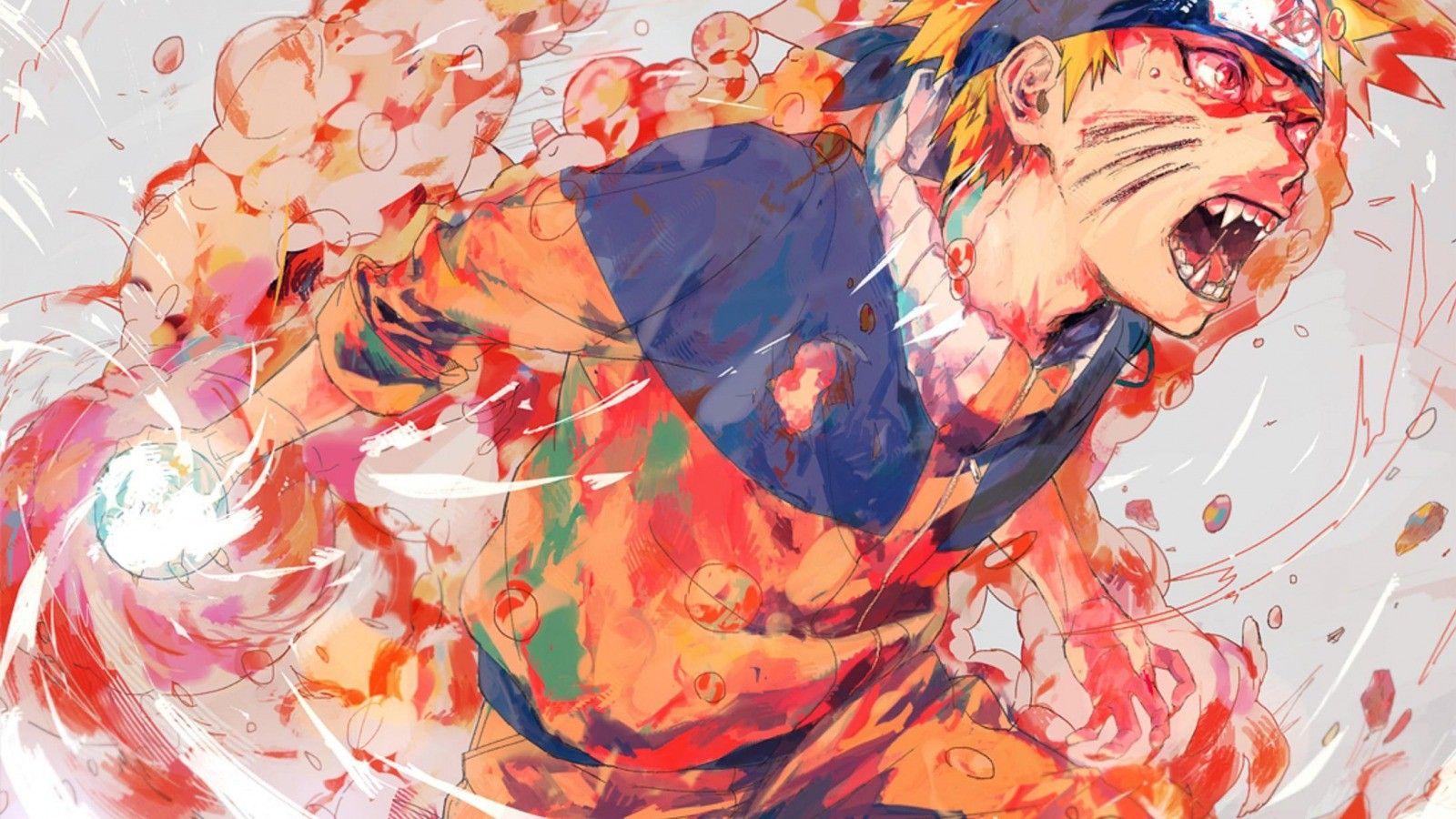 Naruto (anime), fan art, anime  1920x1080 Wallpaper 