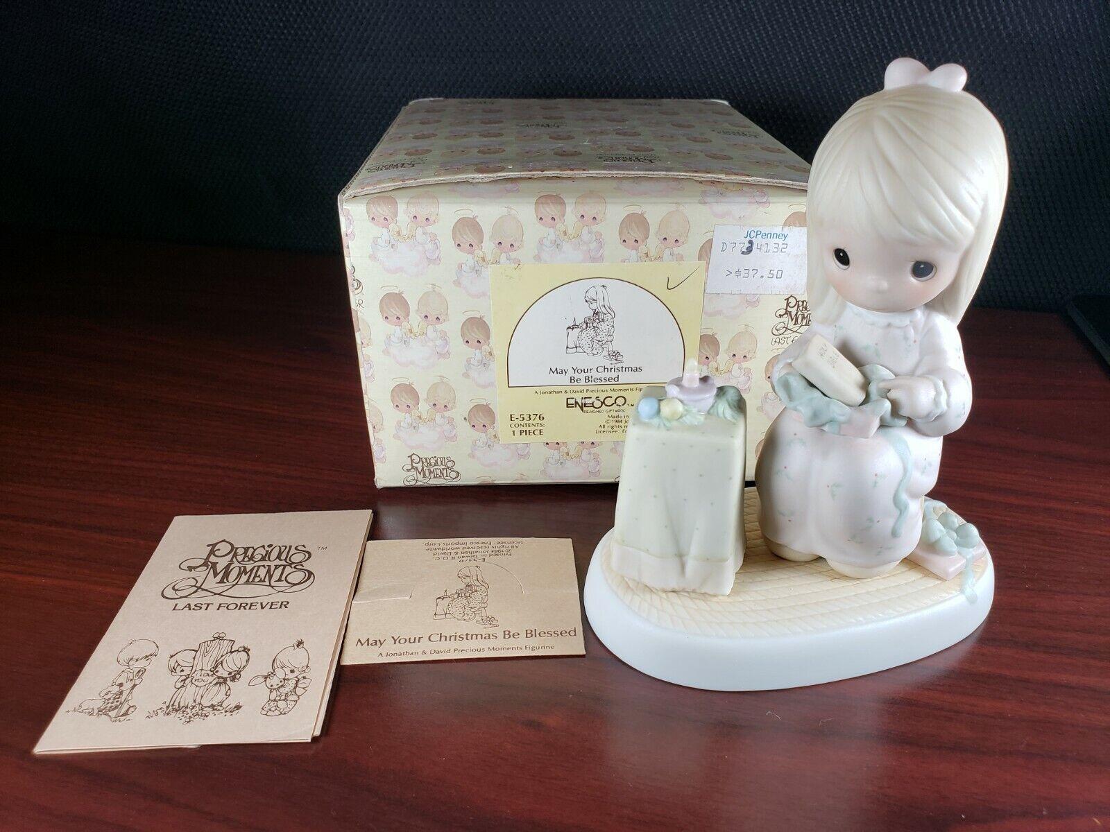 1600x1200 Enesco Precious Moments May Your Christmas Be Blessed E 5376