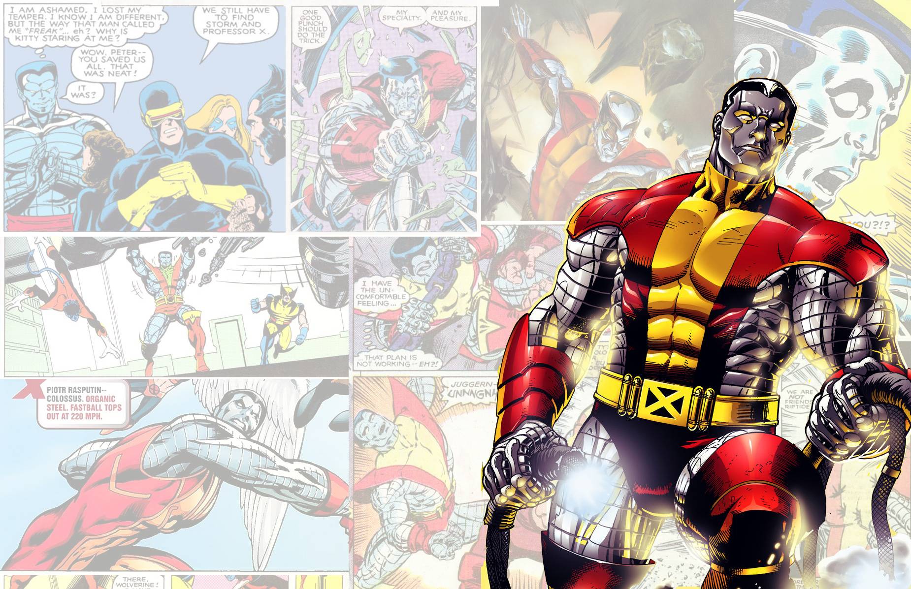1850x1197 colossus, Marvel, X men Wallpaper HD / Desktop and Mobile Background