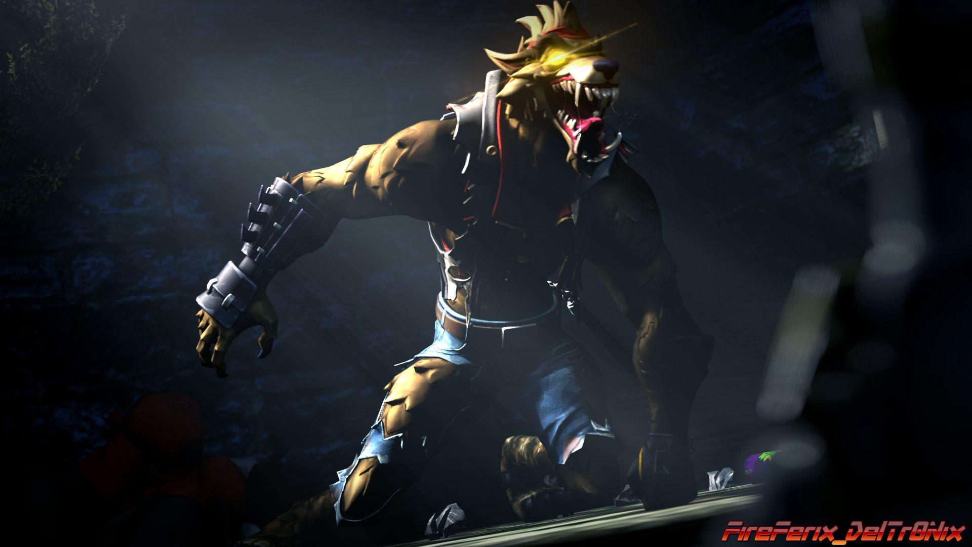 1920x1080 Coolest Fortnite Werewolf Skin Concept Art by Fireferix Wallpaper and Free