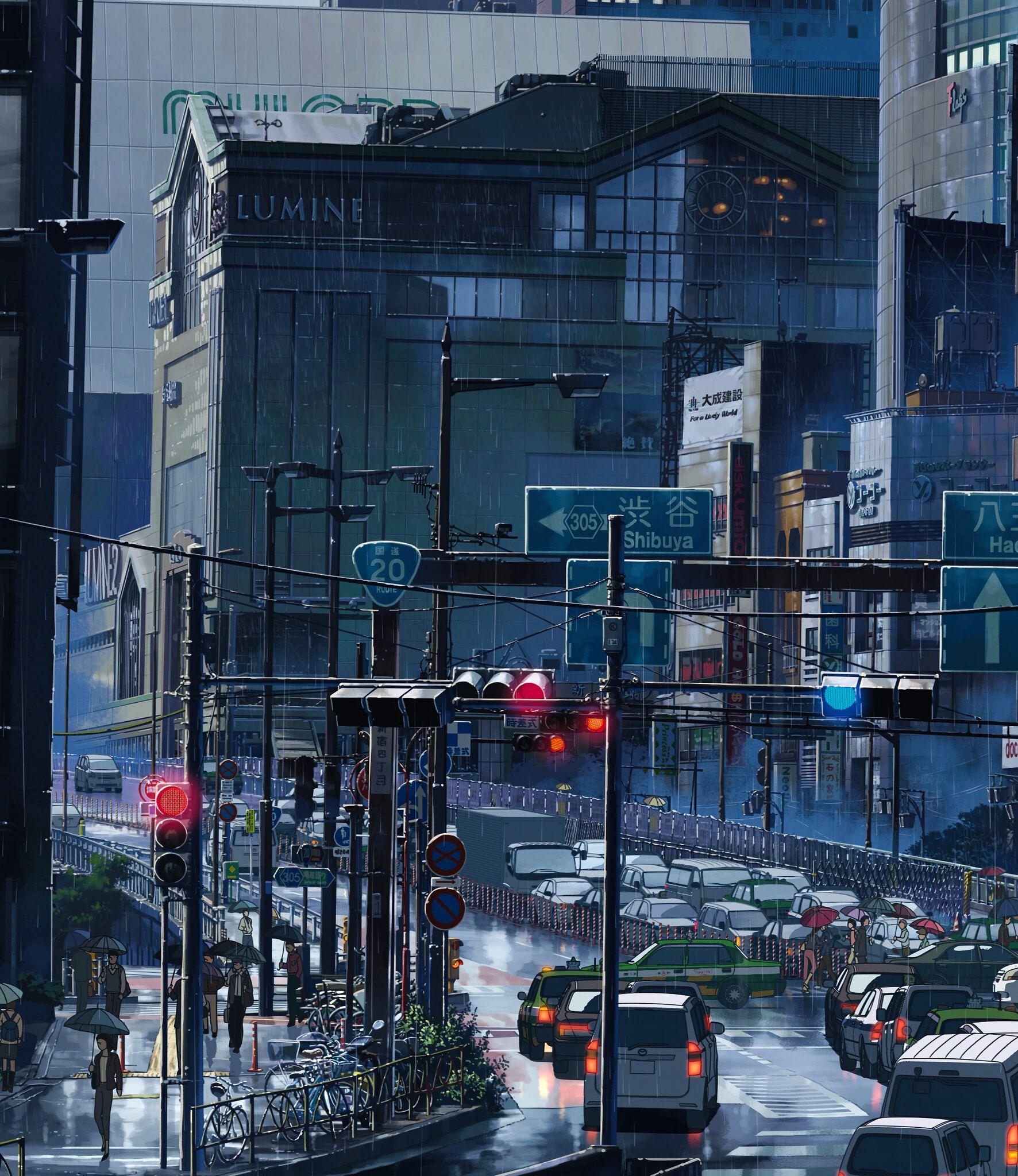 1772x2048 anime, #landscape, #urban, #city, #portrait display, #Kimi no Na Wa, #Your Namex2048 Wallpaper: dgv2z3. Landscape, Earth illustration, Urban city