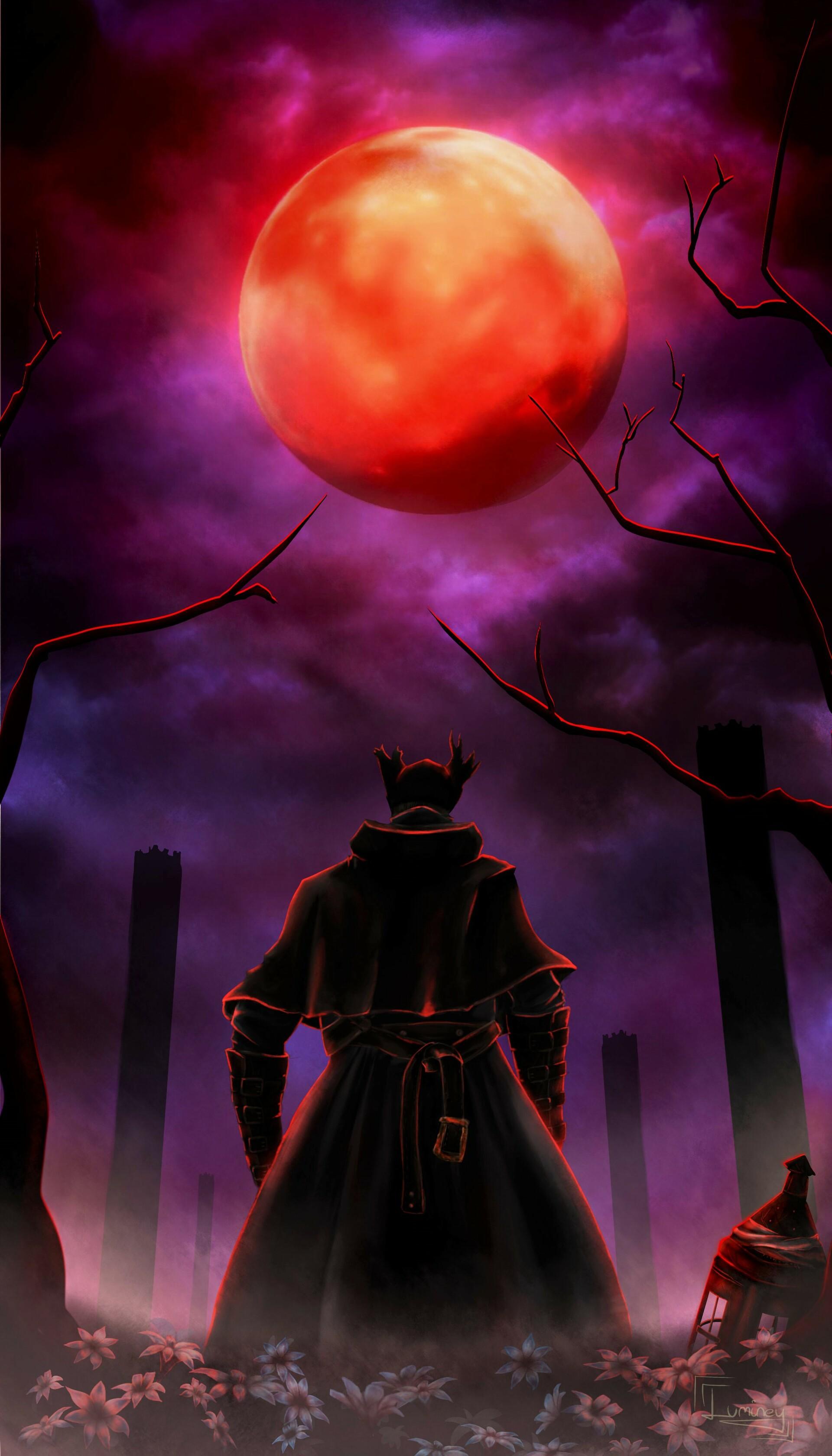 Bloodborne Moon Wallpapers - Top Free Bloodborne Moon Backgrounds ...