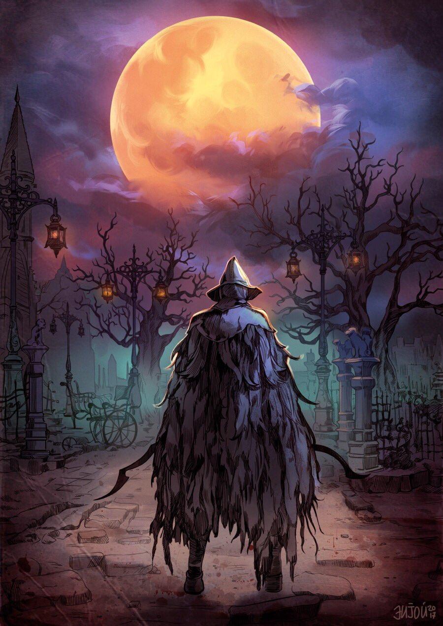 900x1273 アート The Crow ( #Bloodborne ) By Natasha Enijoi