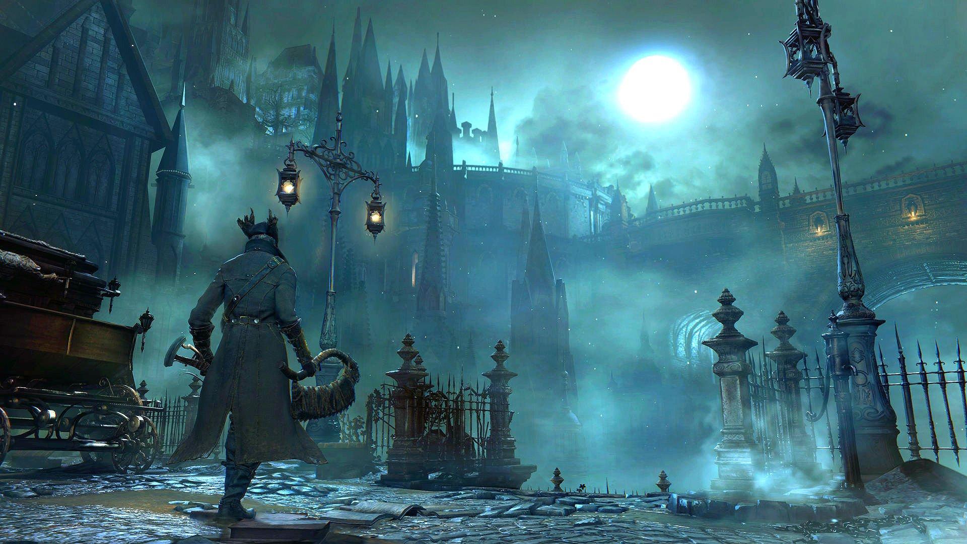 1920x1080 bloodborne, Rpg, Action, Fighting, Gothic, Survival, Apocalyptic, Dark, Sci fi, Horror, Fantasy Wallpaper HD / Desktop and Mobile Background