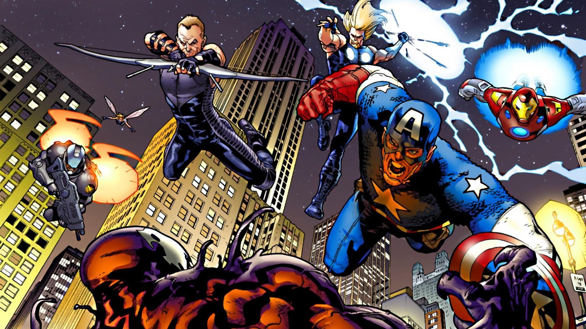 1920x1080 Download Latest HD Wallpaper of, Comics, Ultimate Avengers