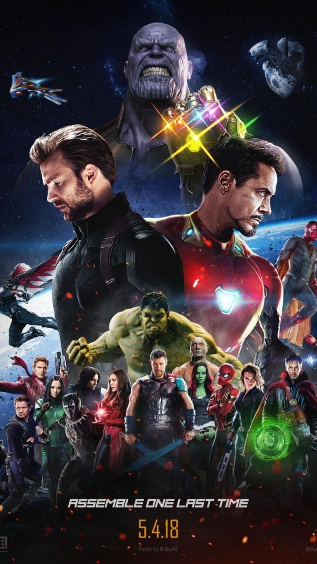 1080x1920 Avengers Android Wallpaper