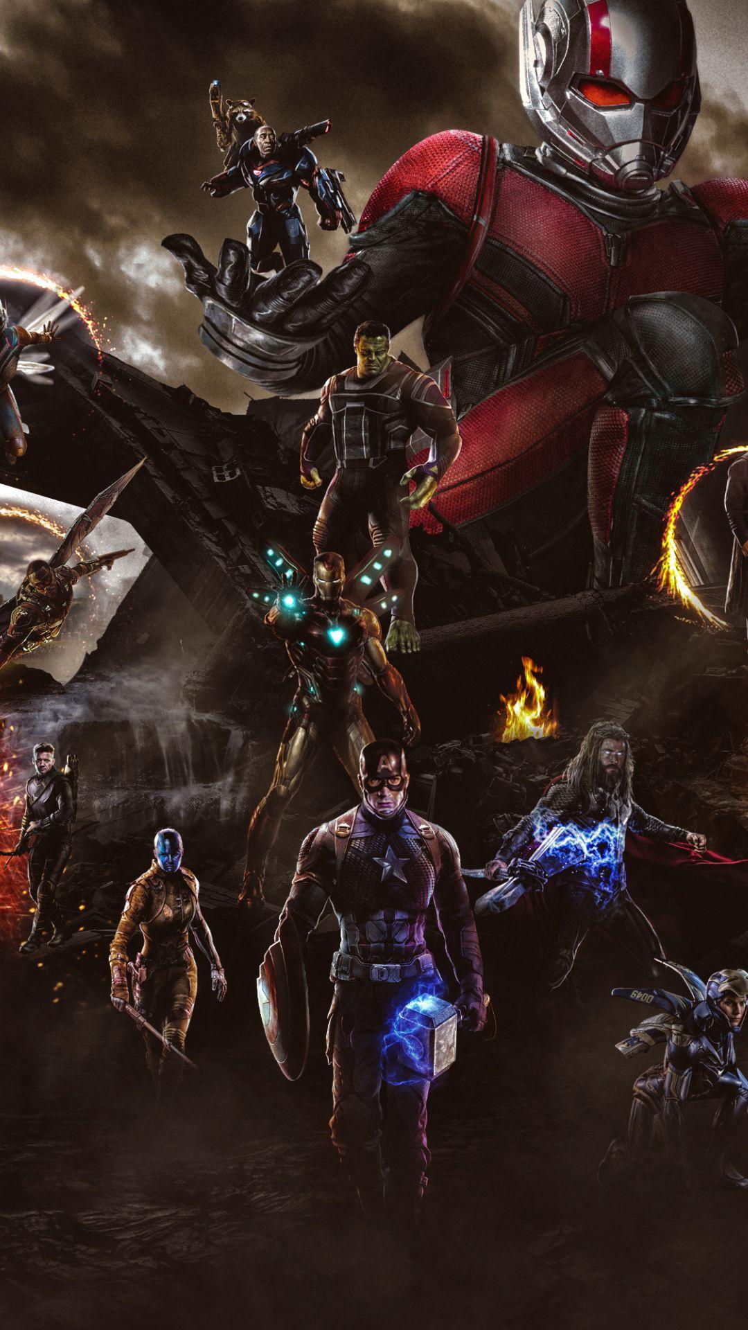1080x1920 Best Avengers Endgame iPhone Wallpaper