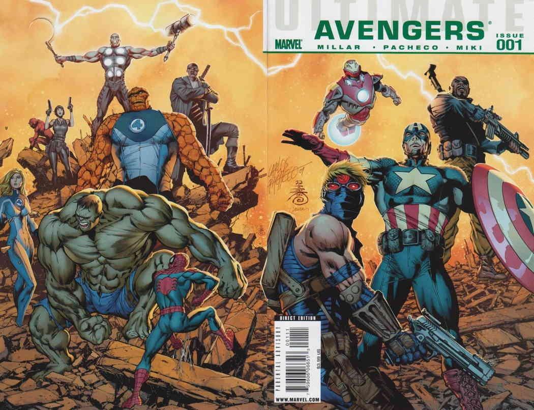 1050x805 Ultimate Avengers VF NM ; Marvel Comic Book. Mark Millar : Collectibles & Fine Art