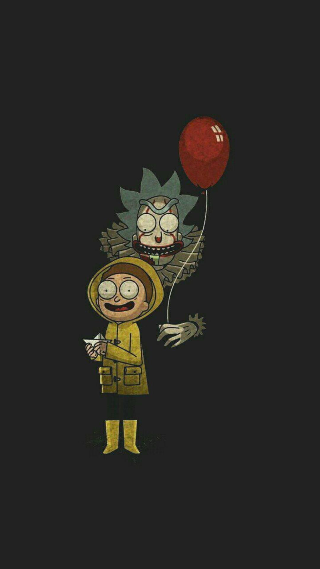 1080x1920 Download Rick And Morty Cool Take On IT Wallpaper
