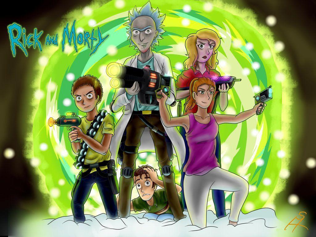 1024x768 Best Rick and Morty Wallpaper