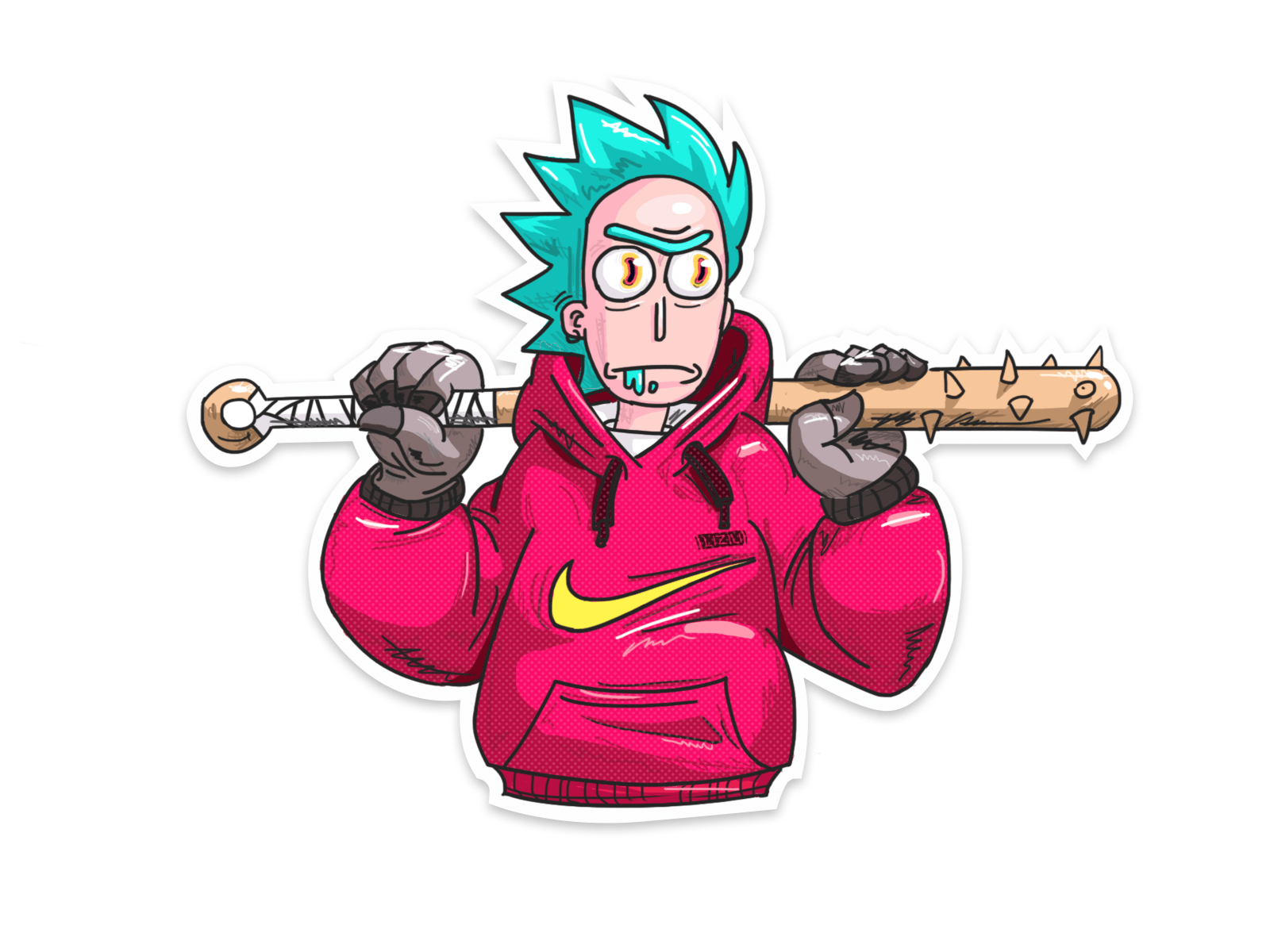 1600x1200 rick and morty by LiChao for UIGREAT Studio on Dribbble
