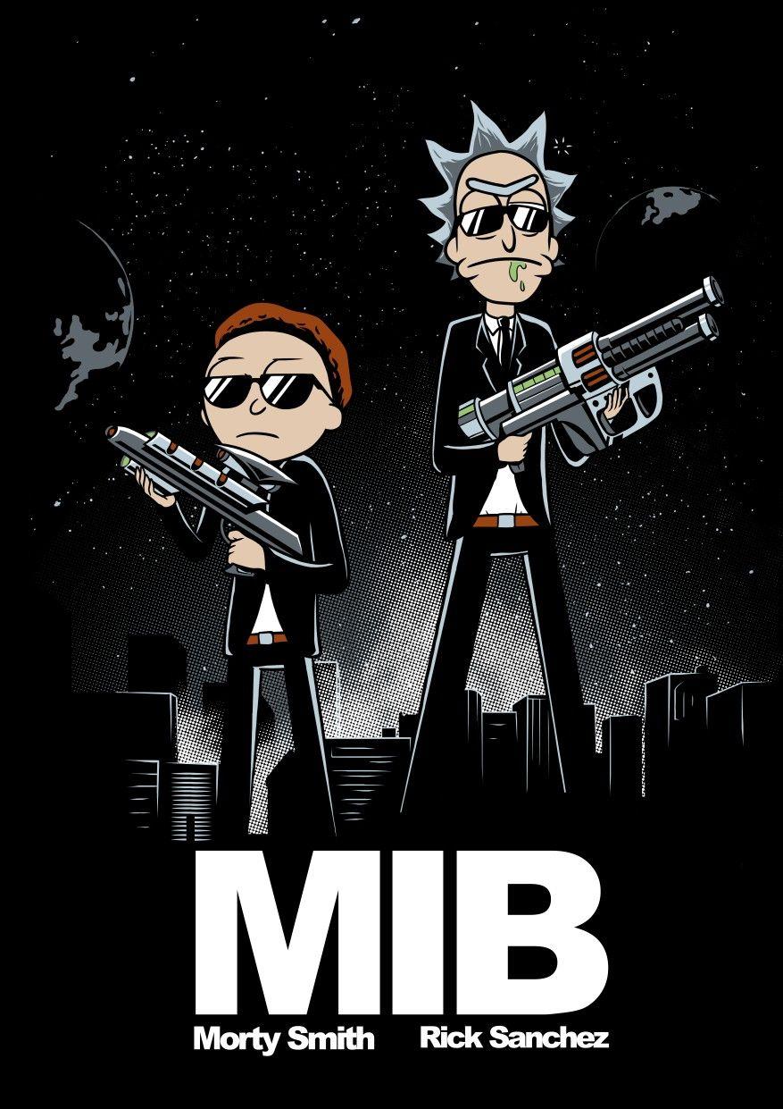 877x1241 Rick and Morty x Men in Black. Rick and morty poster, Rick and morty image, Rick and morty book