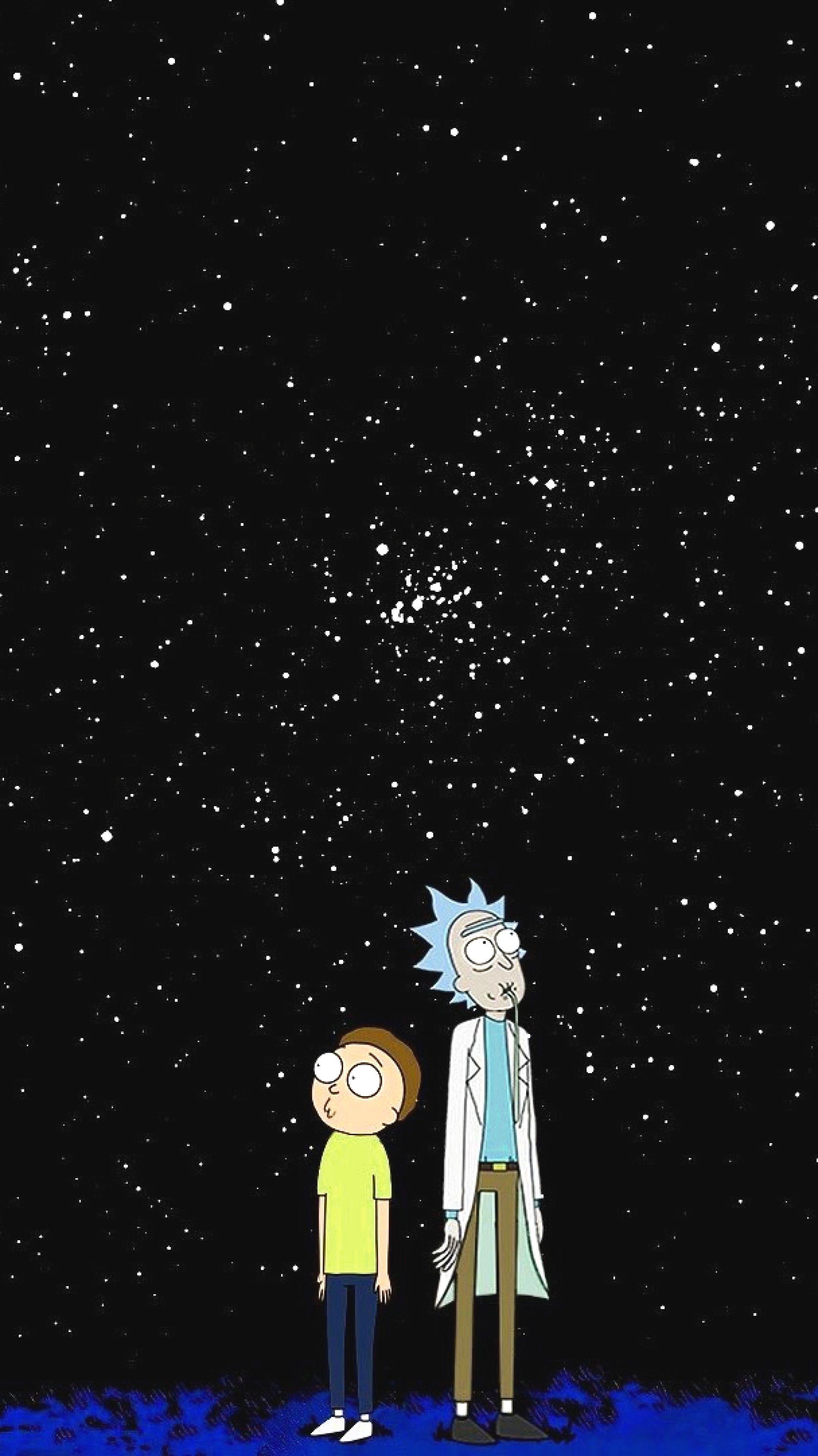 2160x3840 Dope Rick And Morty Wallpaper