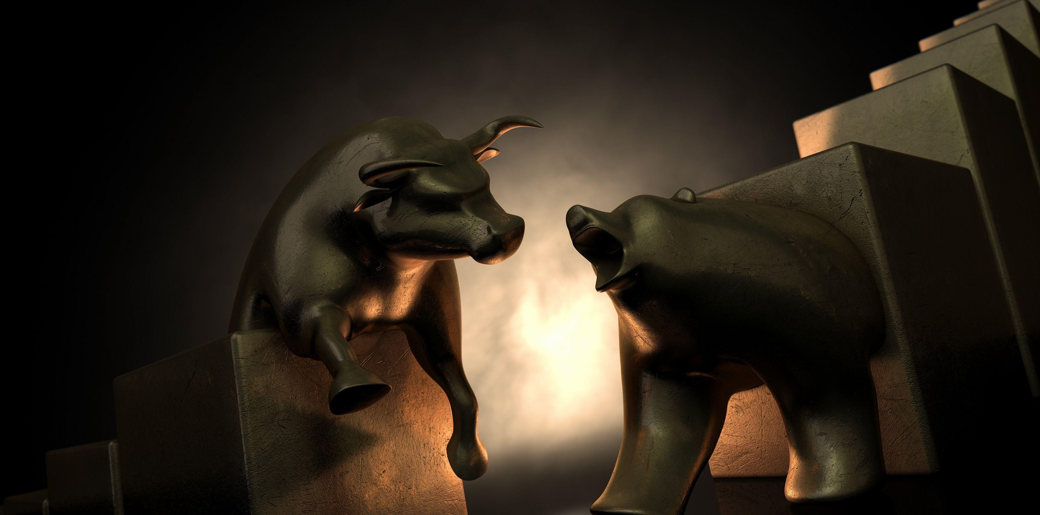 3500x1733 Bearish Wallpaper