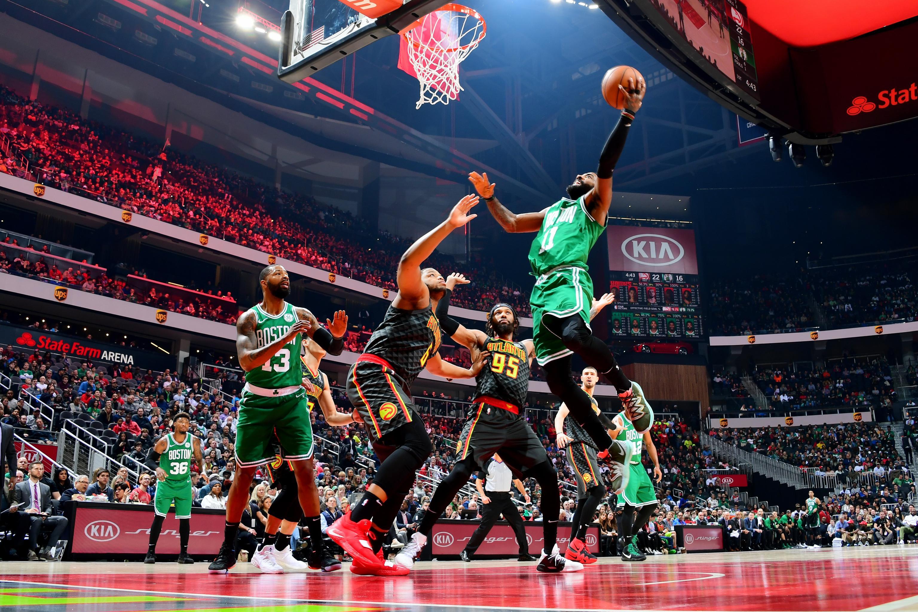 kyrie irving dunk
