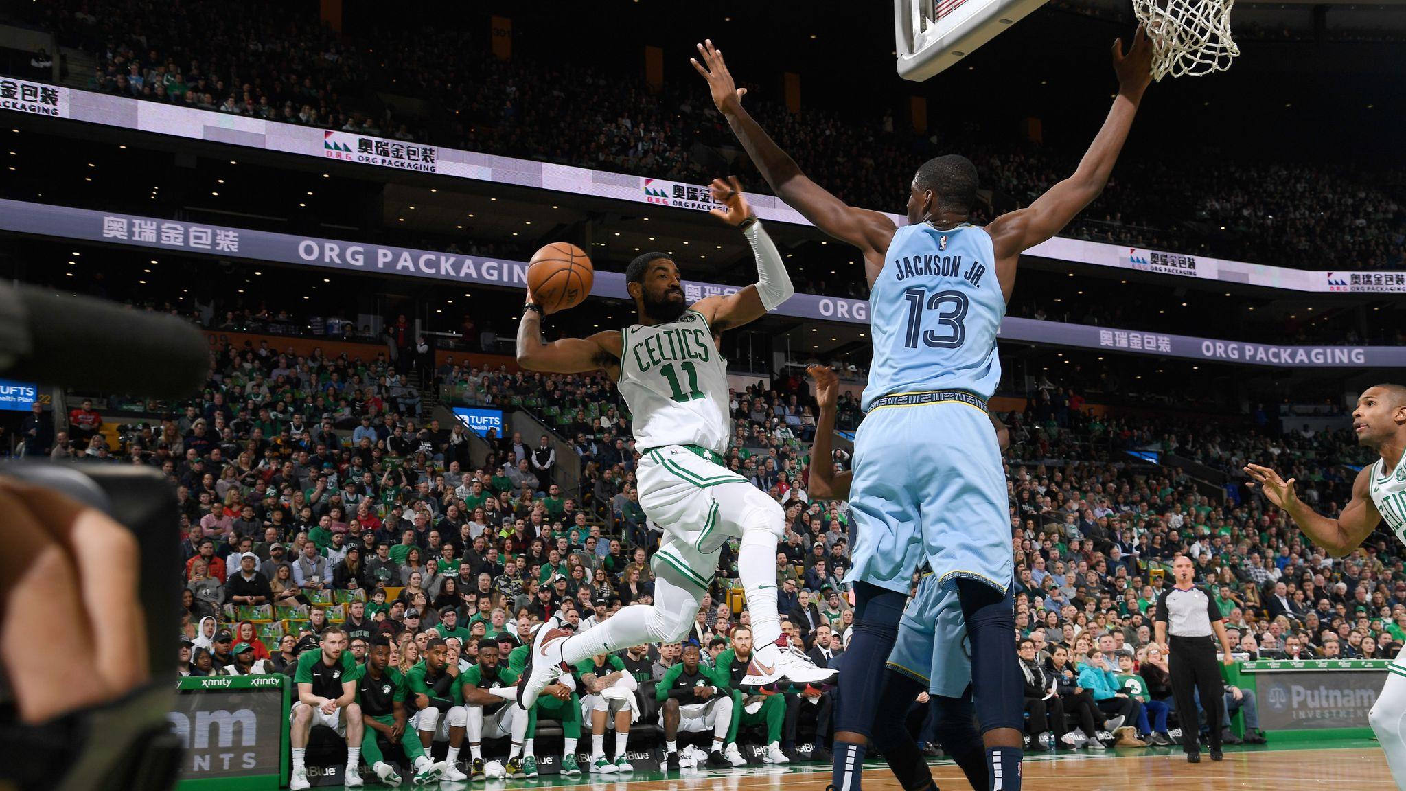 2048x1152 Kyrie Irving scores 38 points as Boston Celtics resist Memphis Grizzlies rally