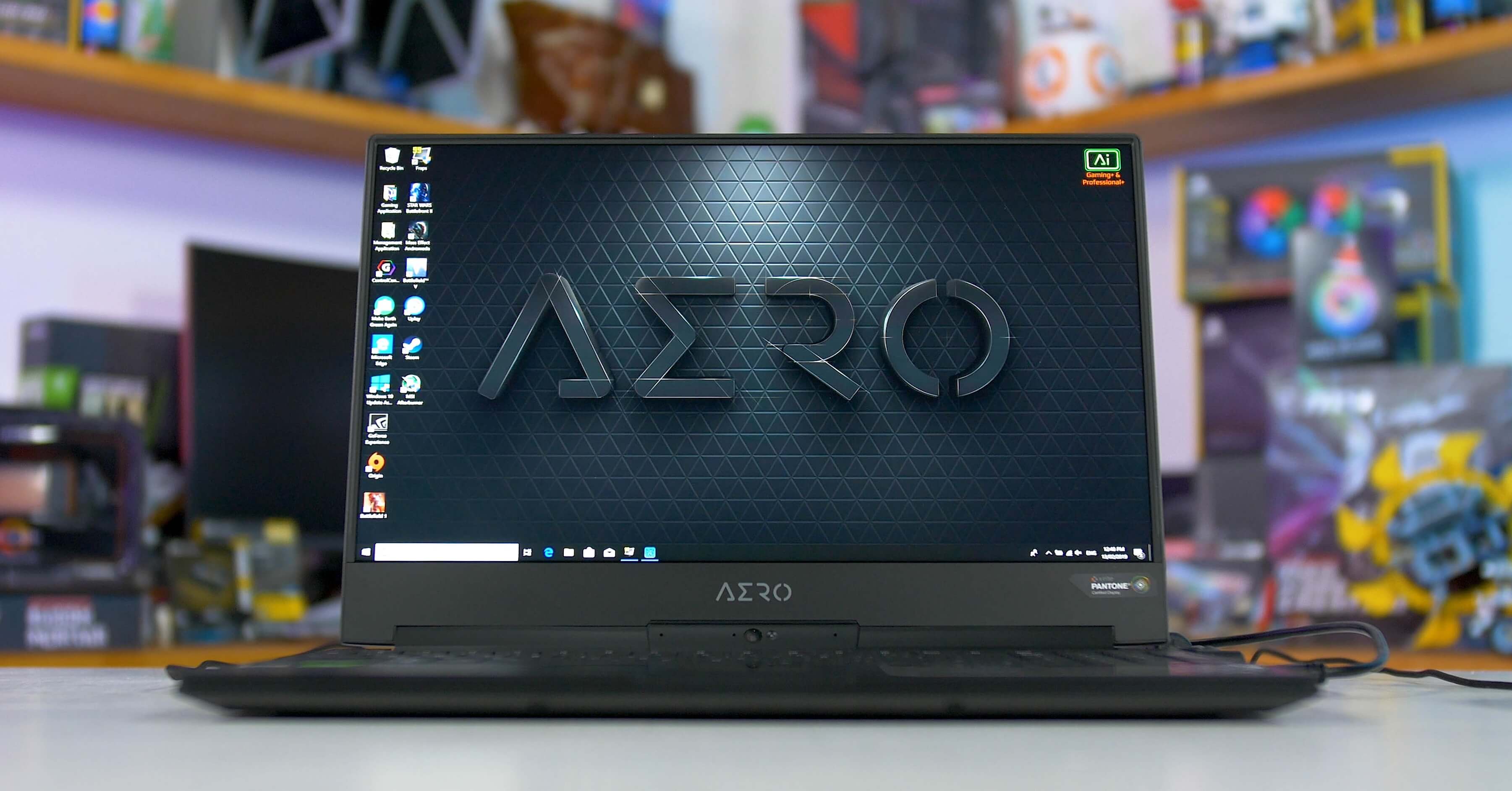 3602x1885 Gigabyte Aero 15 X9 Laptop Review: RTX Inside