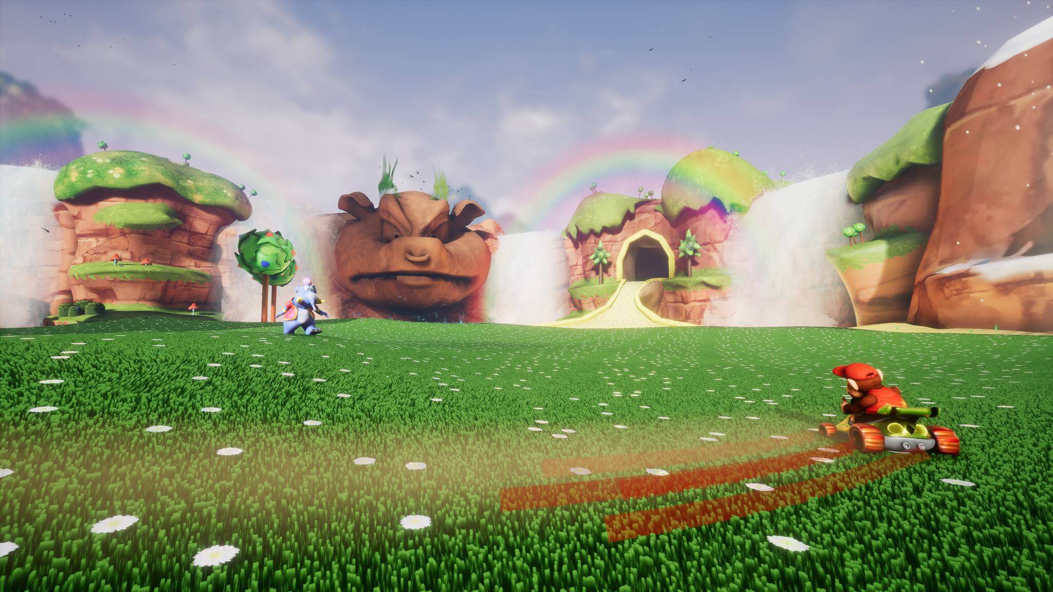 2048x1152 Diddy Kong Racing is being recreated in Unreal Engine 4 and here are its first screenshots