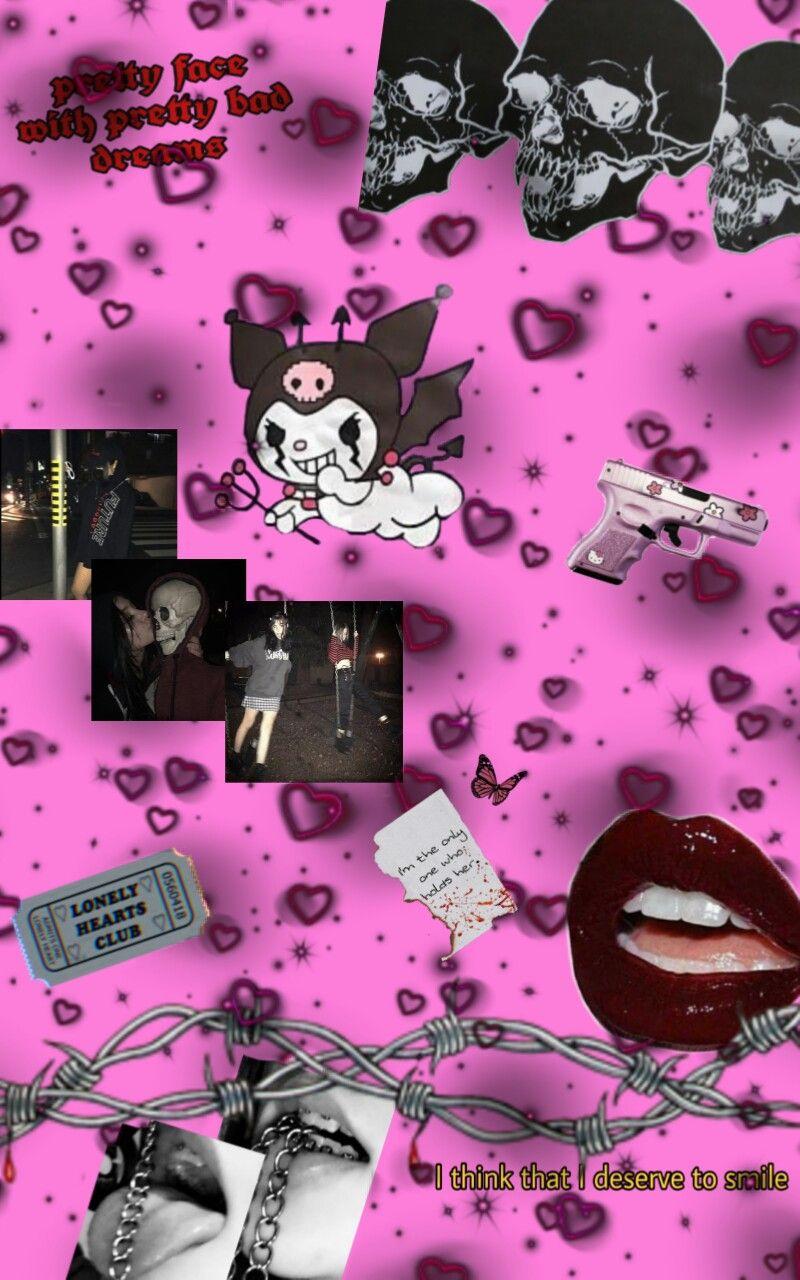 800x1280 Emo Y2k Wallpaper