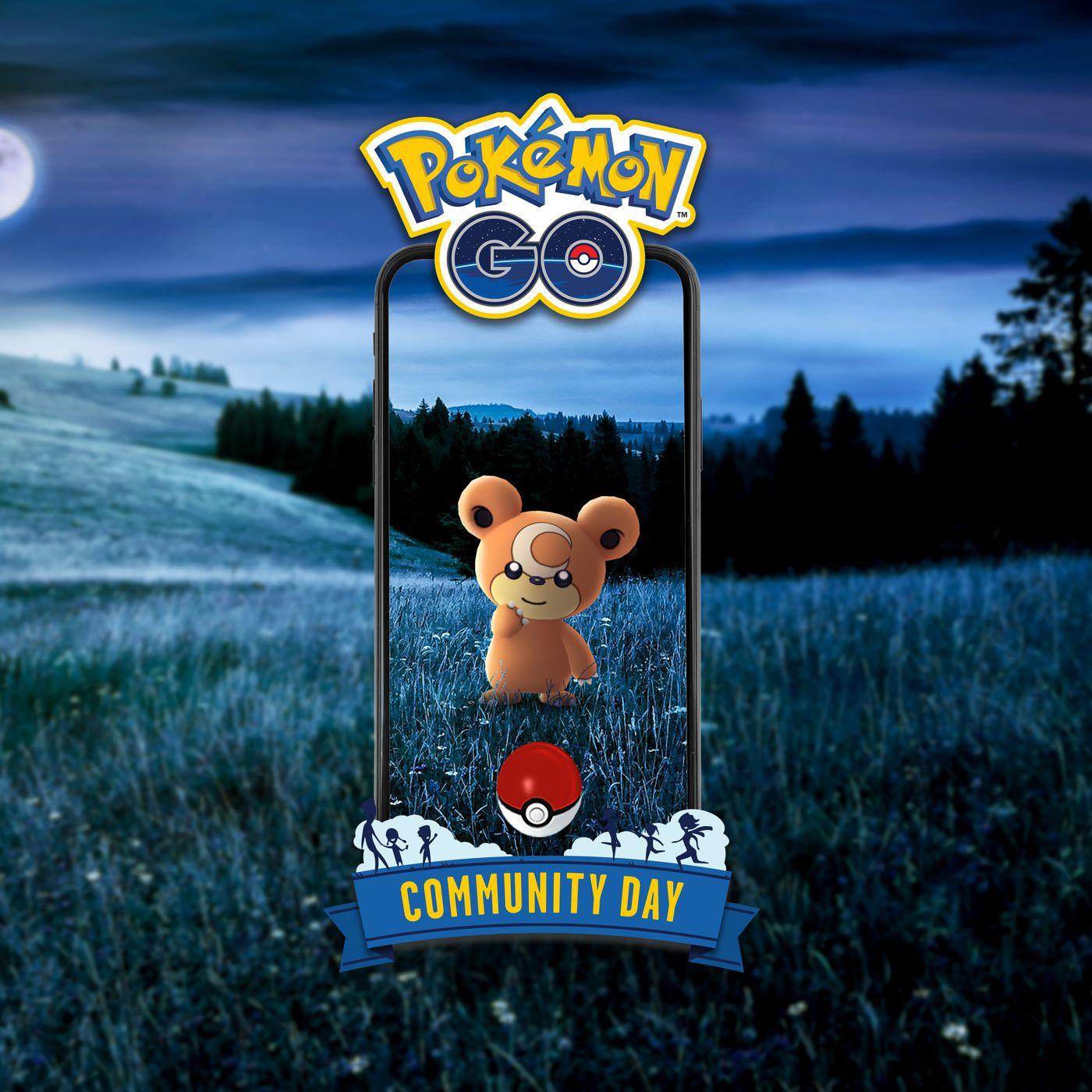 1400x1400 Pokémon Go Teddiursa Community Day guide