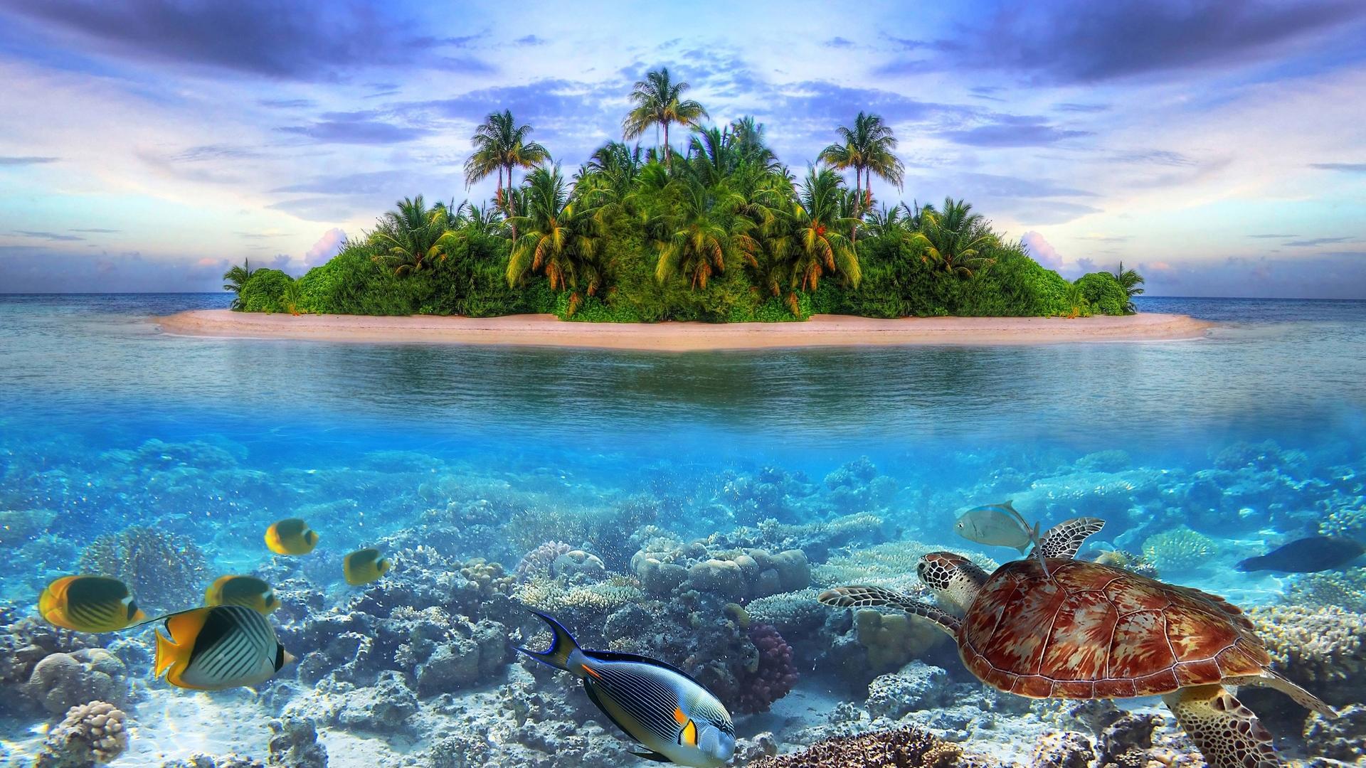 1920x1080 4K Ocean Wallpaper