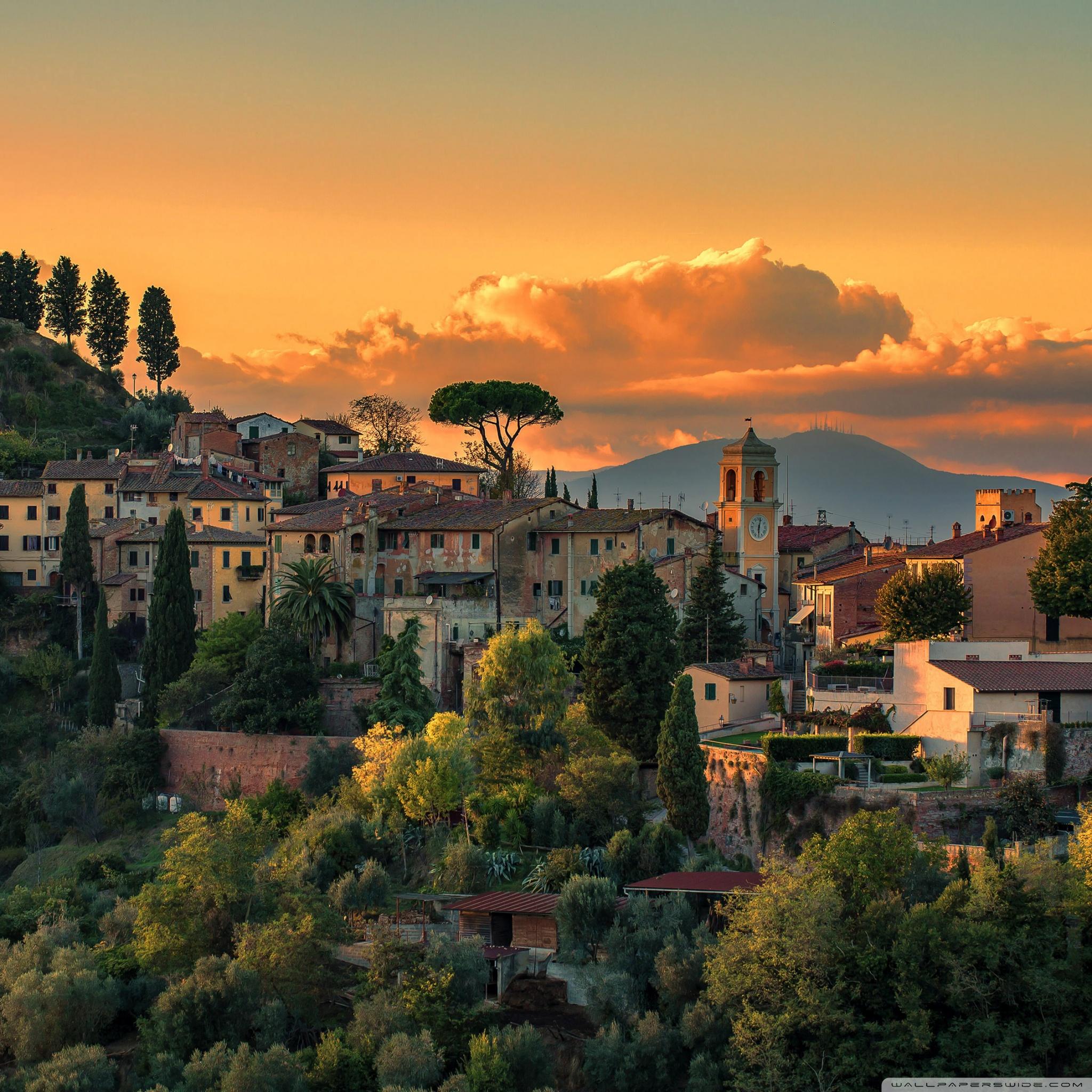2048x2048 Tuscany Italy Villages Ultra HD Desktop Background Wallpaper for 4K UHD TV : Widescreen & UltraWide Desktop & Laptop : Multi Display, Dual Monitor : Tablet