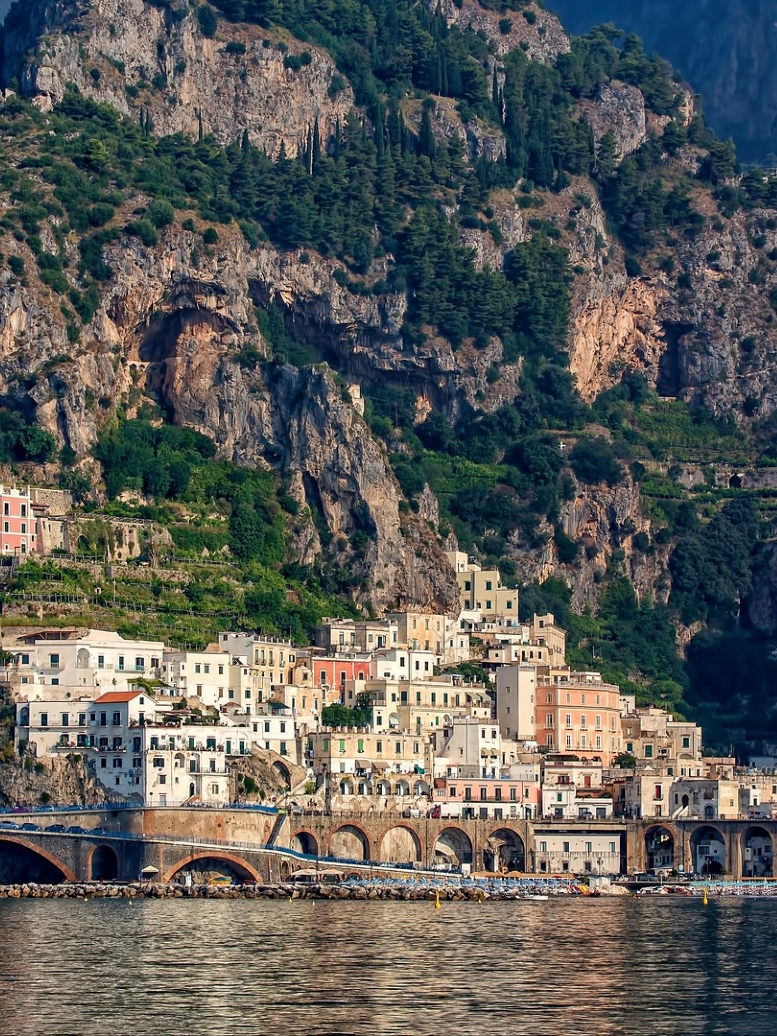1536x2048 Amalfi, Italy HD Wallpaper Retina iPad