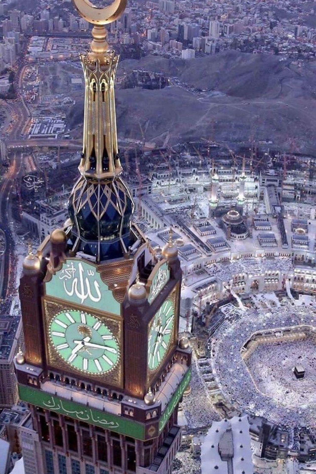 1280x1920 Makkah Phone Wallpaper