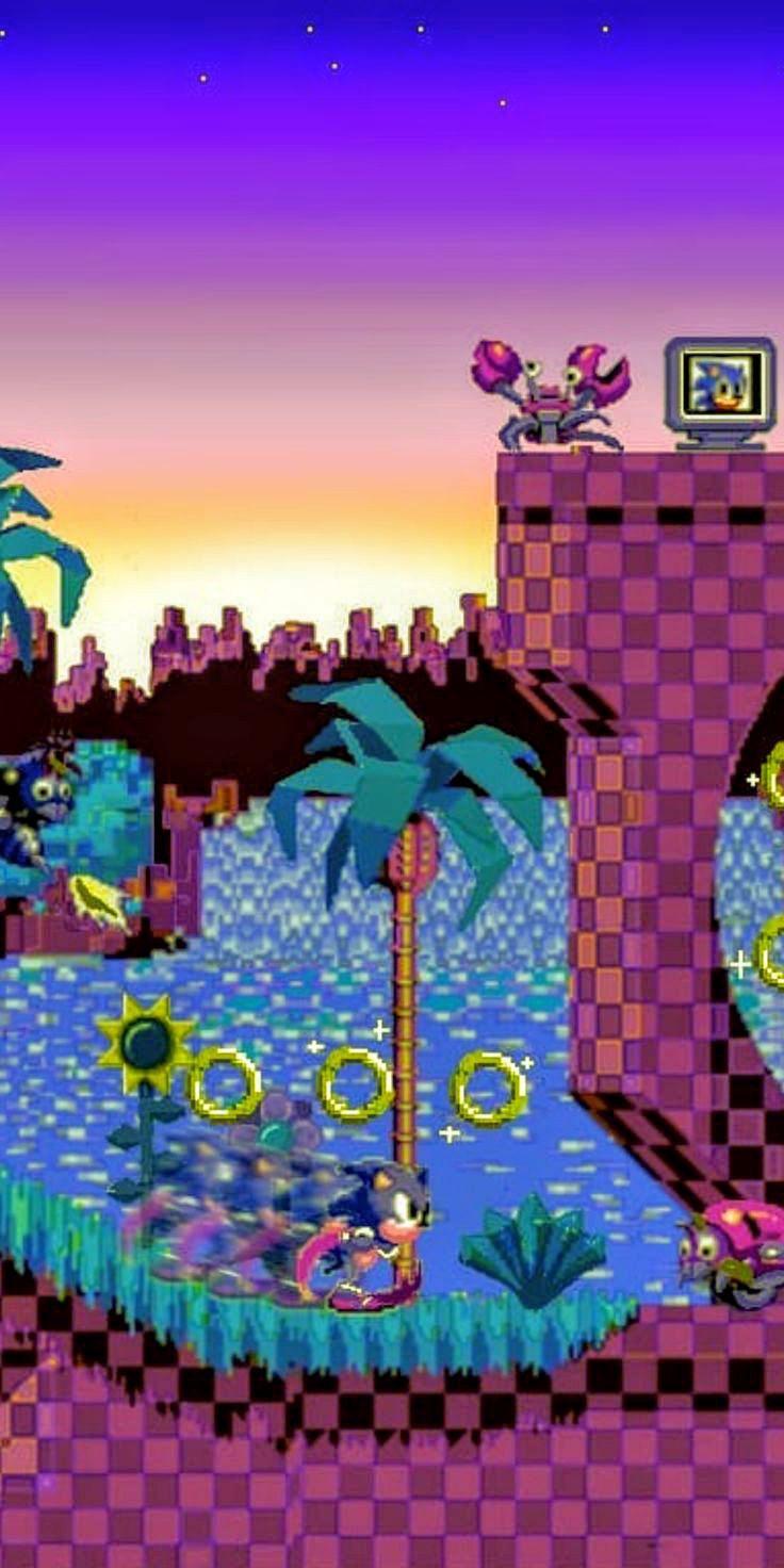 736x1472 Classic Sonic Wallpaper. Classic sonic, Scene wallpaper, Sonic