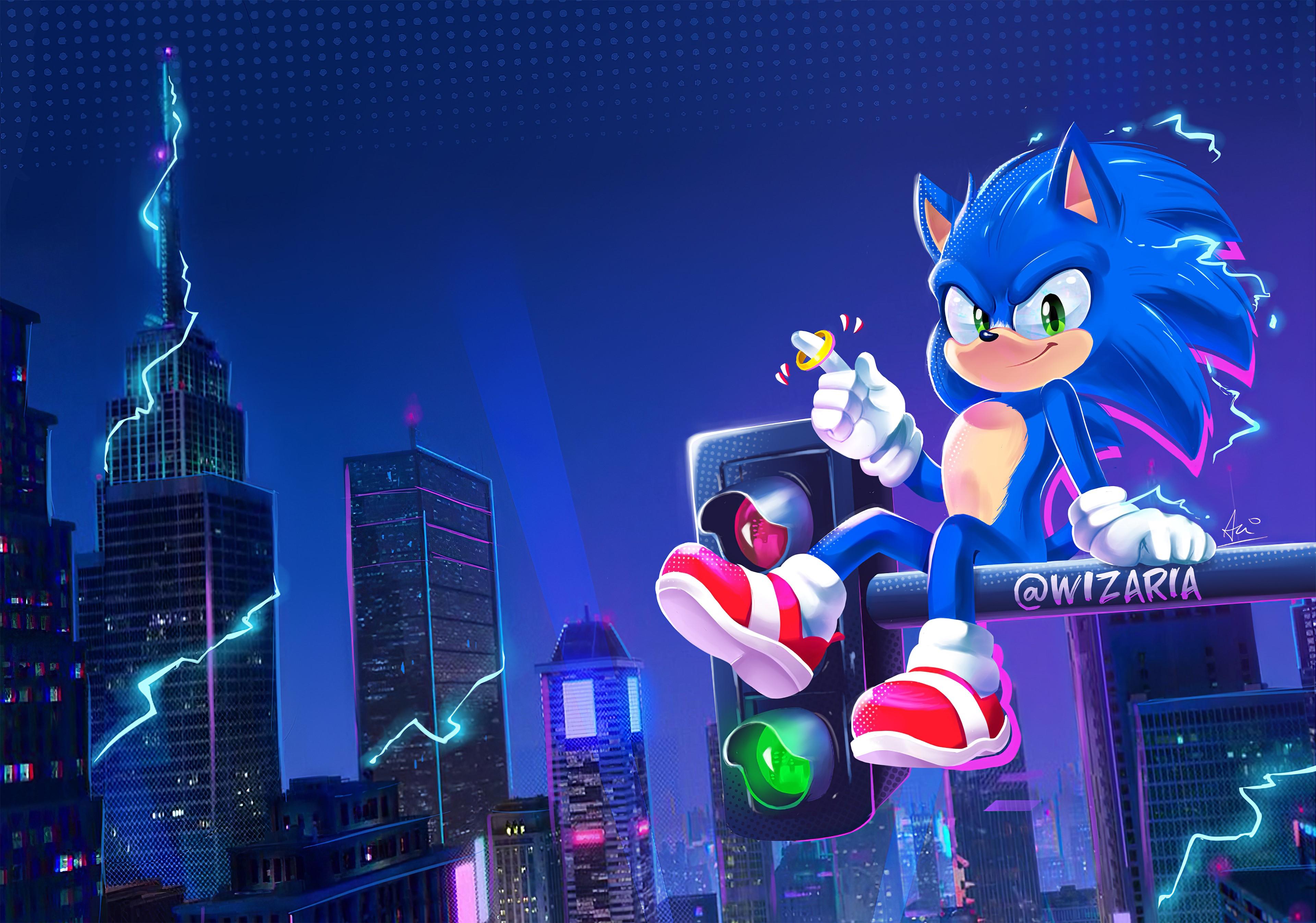 3840x2692 Wallpaper / sonic the hedgehog, movies, 2020 movies, hd, 4k, sonic, artstation free download