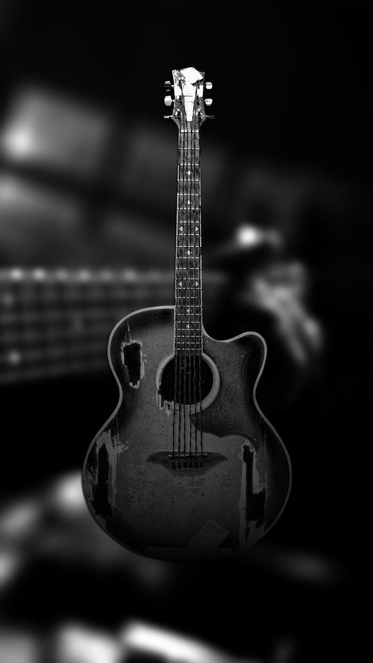736x1308 HD Guitar Wallpaper