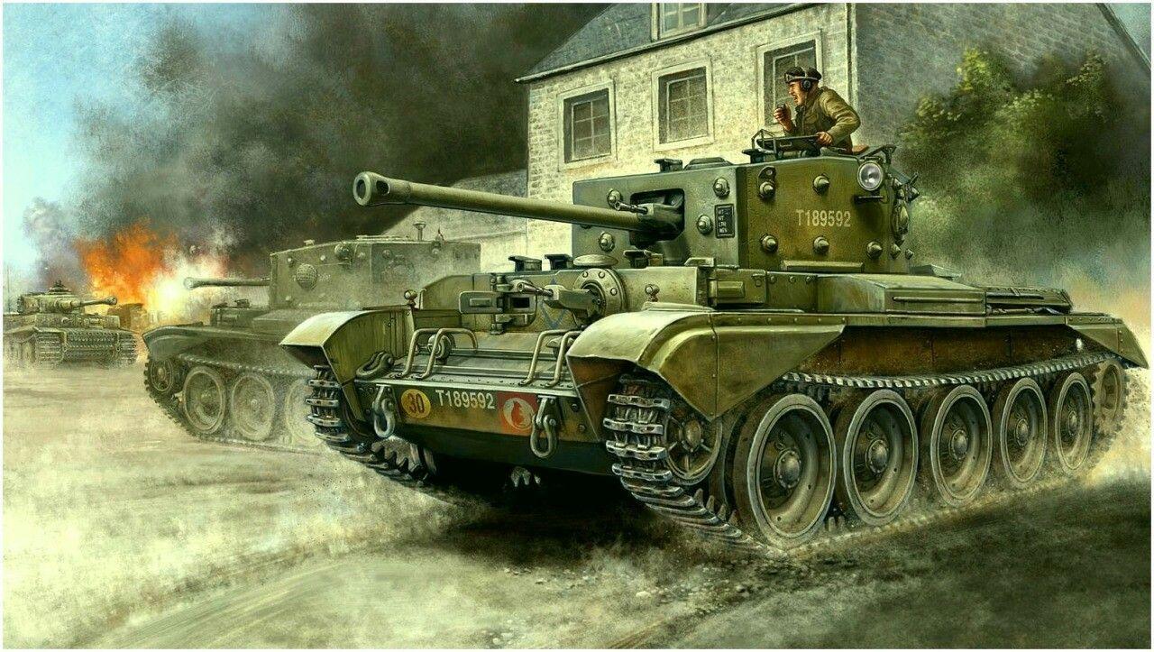 1280x723 World War 2 armor. WW Military art