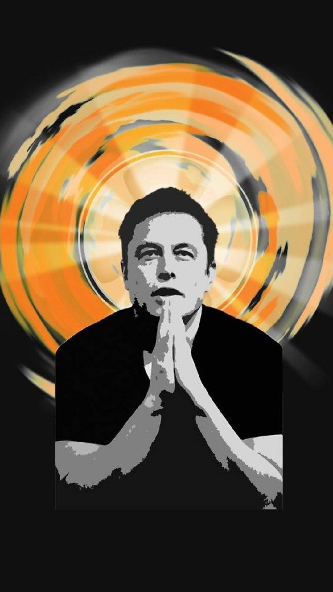 1080x1920 Download Elon Musk We Trust Fan Art Wallpaper