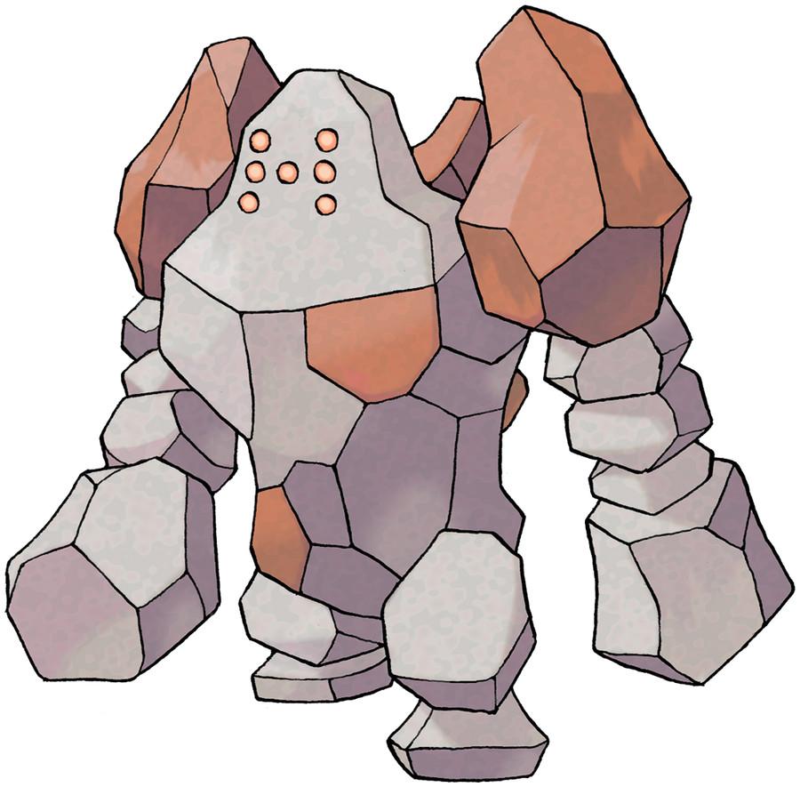 900x885 Regirock Pokédex: stats, moves, evolution & locations. Pokémon Database