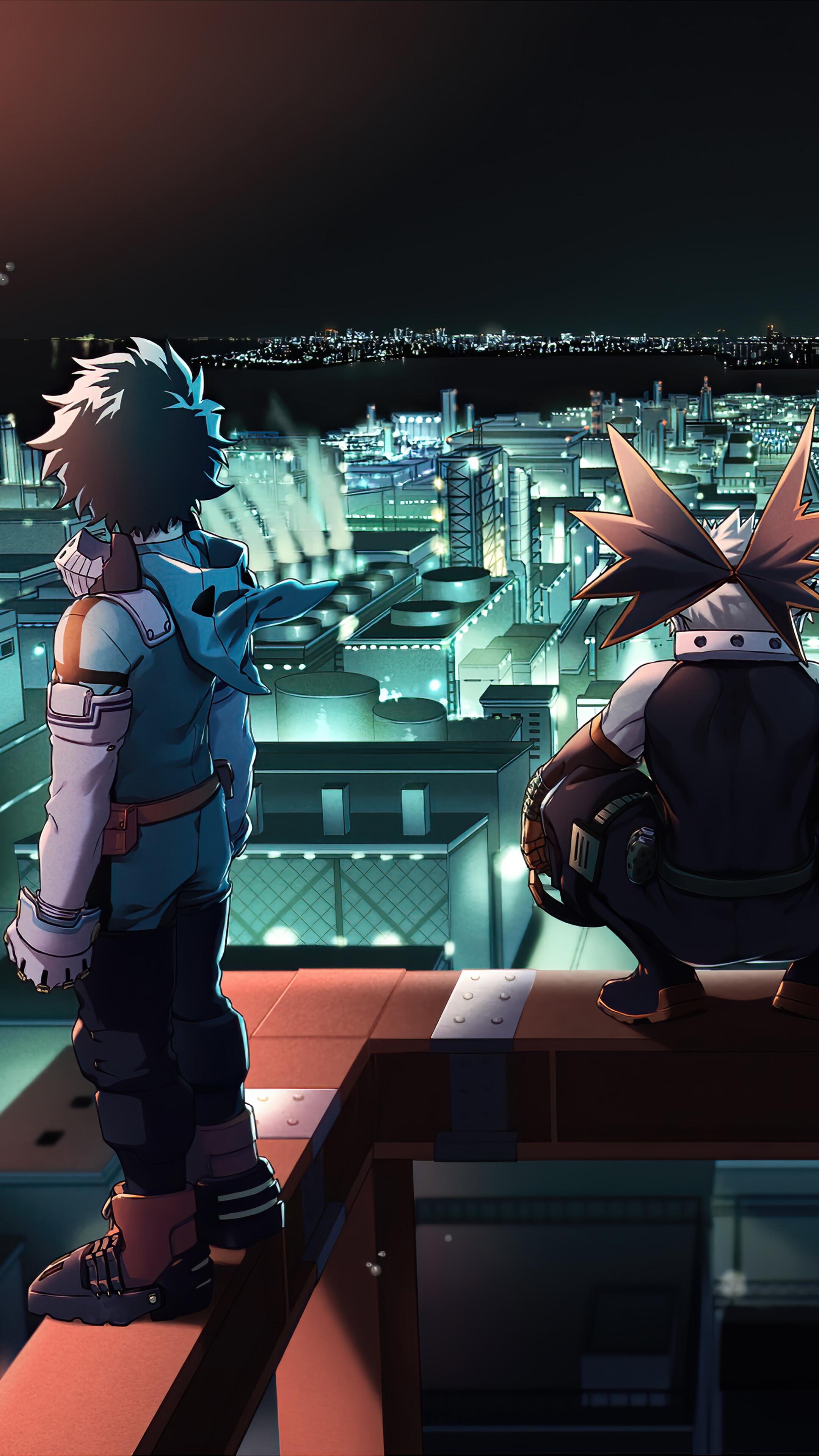 2160x3840 My Hero Academia, Izuku Midoriya, Katsuki Bakugo, 4k Gallery HD Wallpaper