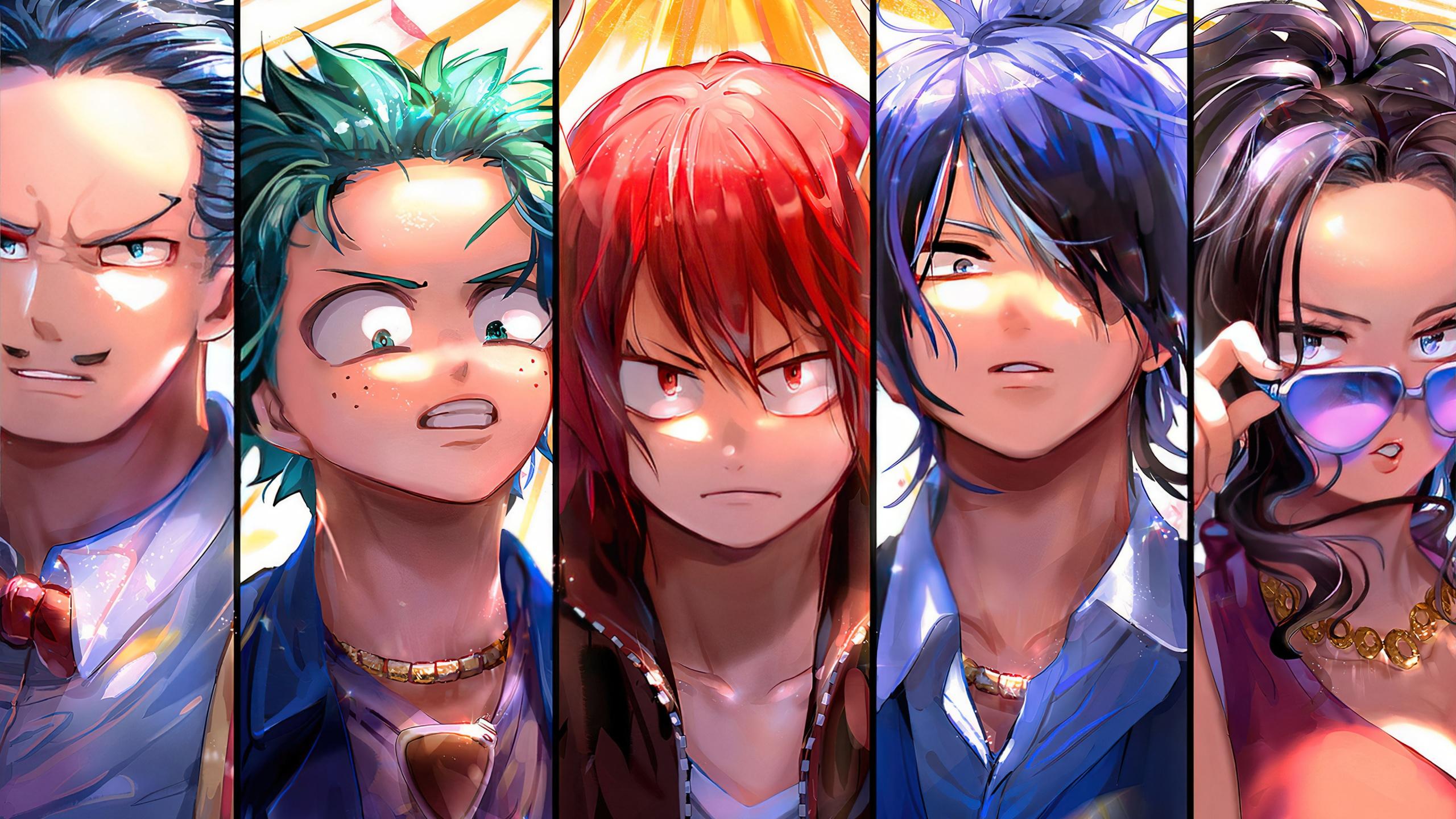 2560x1440 My Hero Academia Wallpaper 4K, Izuku Midoriya, Anime