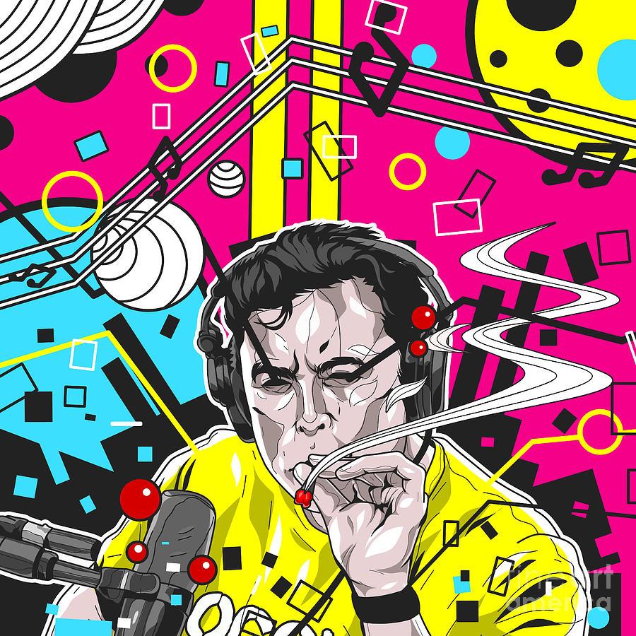 900x900 Vaporwave Elon Musk 420 Digital Art